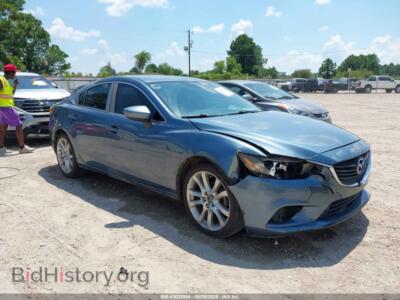 2014 Mazda MAZDA6 I Touring, синий — VIN JM1GJ1V65E1131750, IAAI