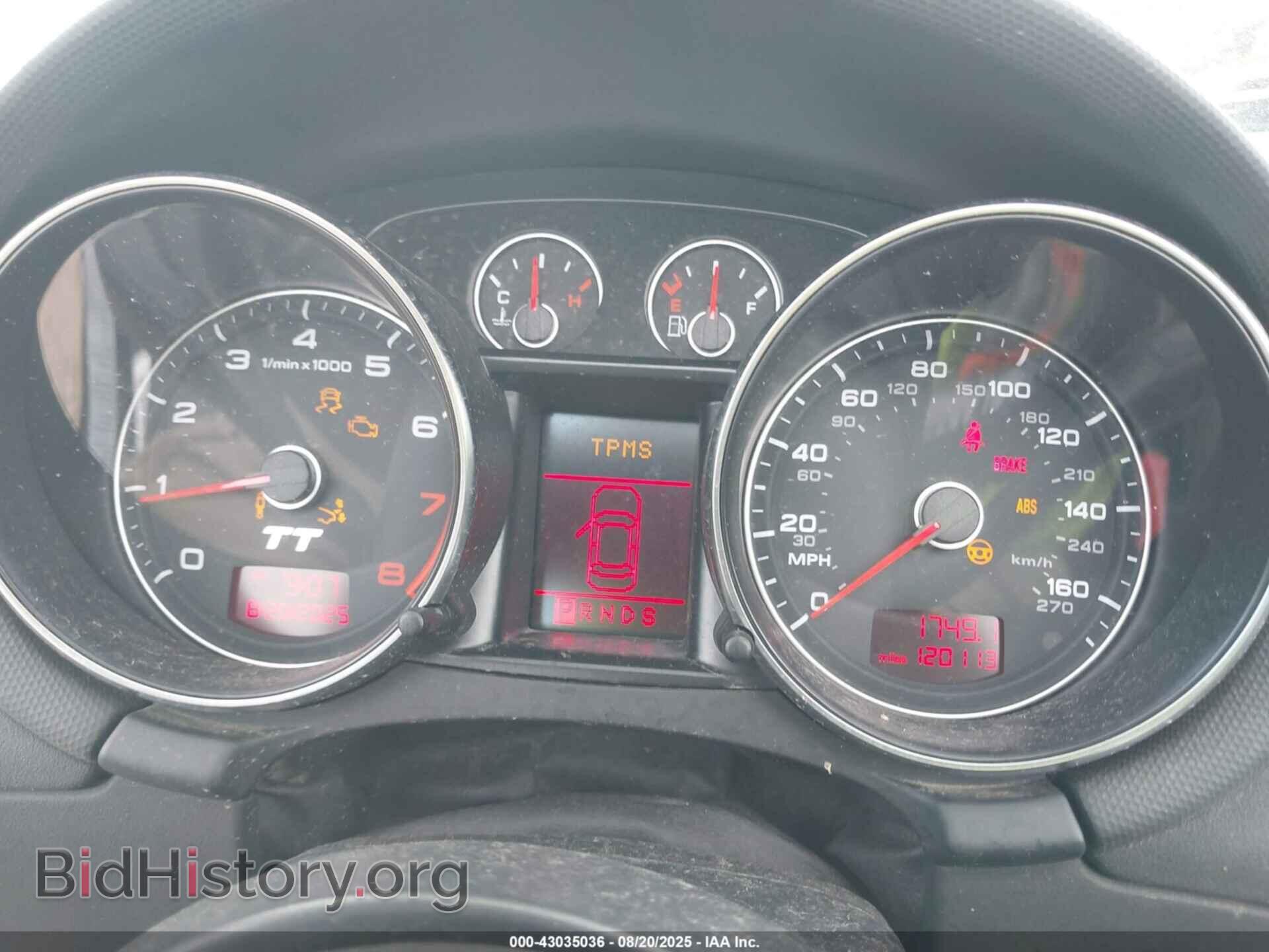 2009 AUDI TT - VIN: TRULF38J591019084 - Photo 7