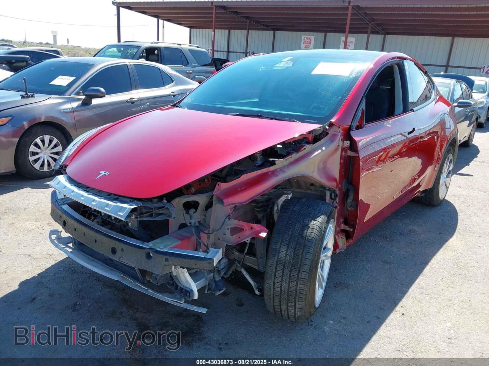 2024 TESLA MODEL Y - VIN: 7SAYGAEE1RF048102 - Фото 2