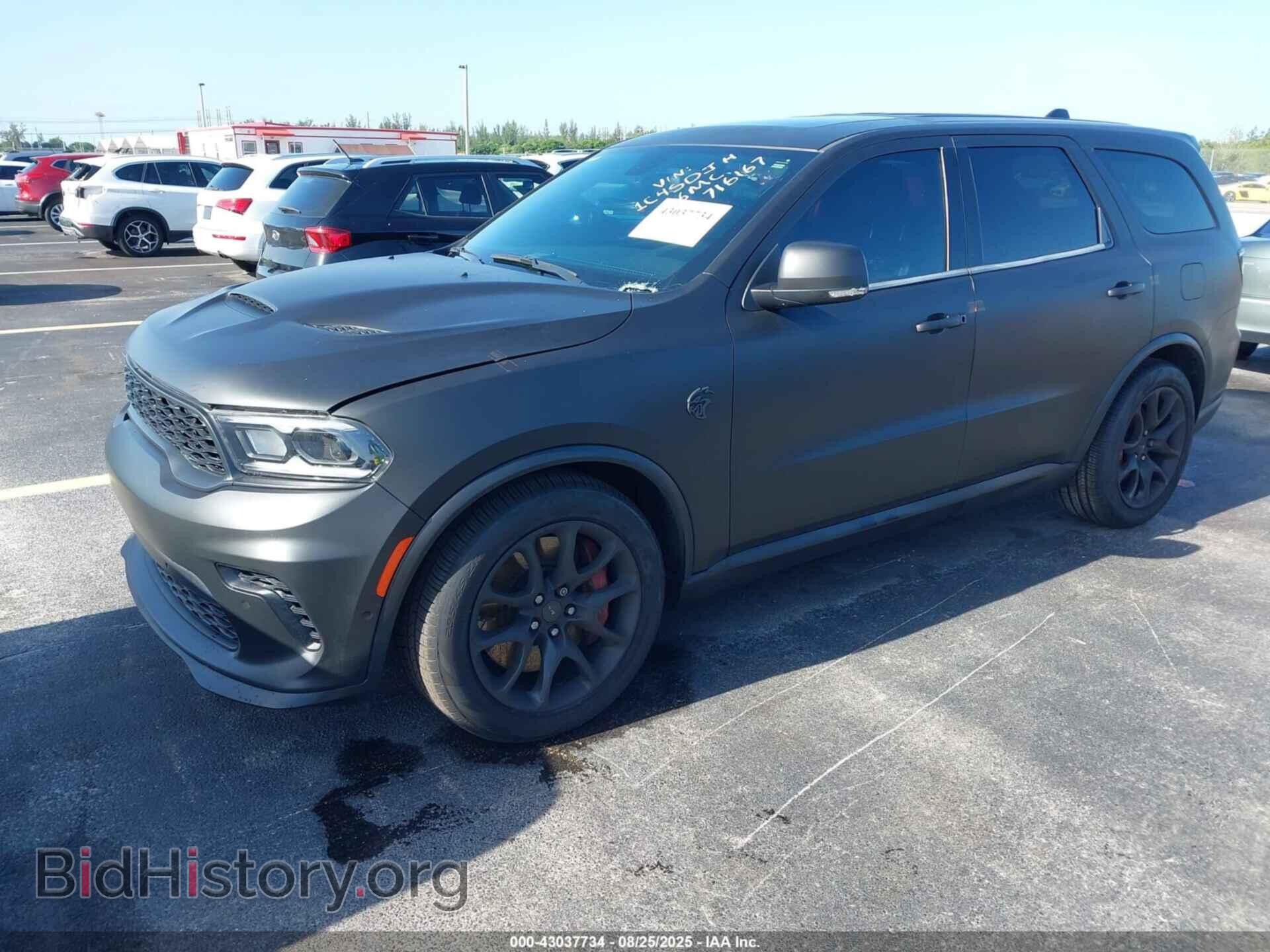 2021 DODGE DURANGO - VIN: 1C4SDJH96MC716167 - Фото 2