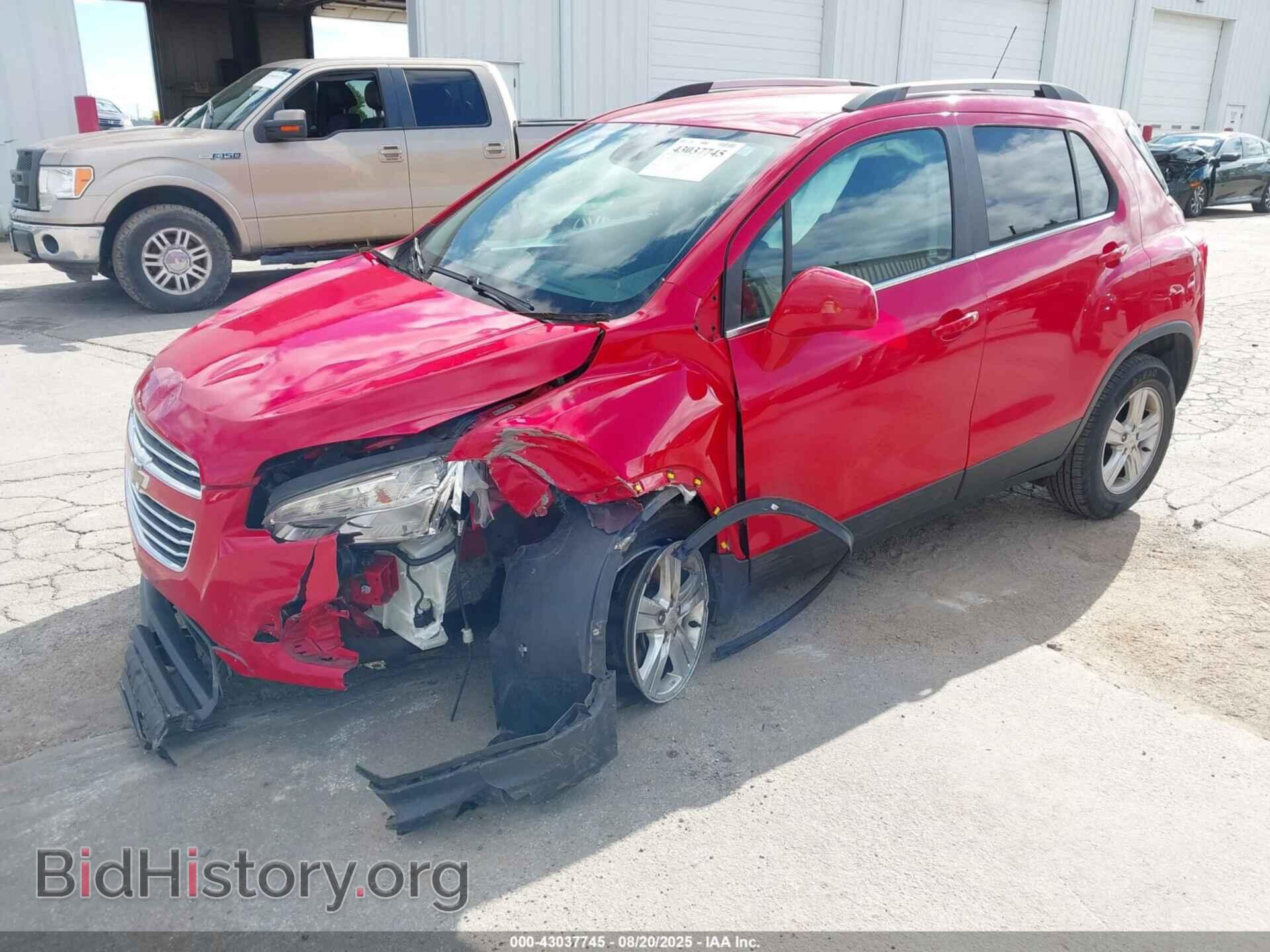 2015 CHEVROLET TRAX - VIN: KL7CJRSB7FB094644 - Фото 2