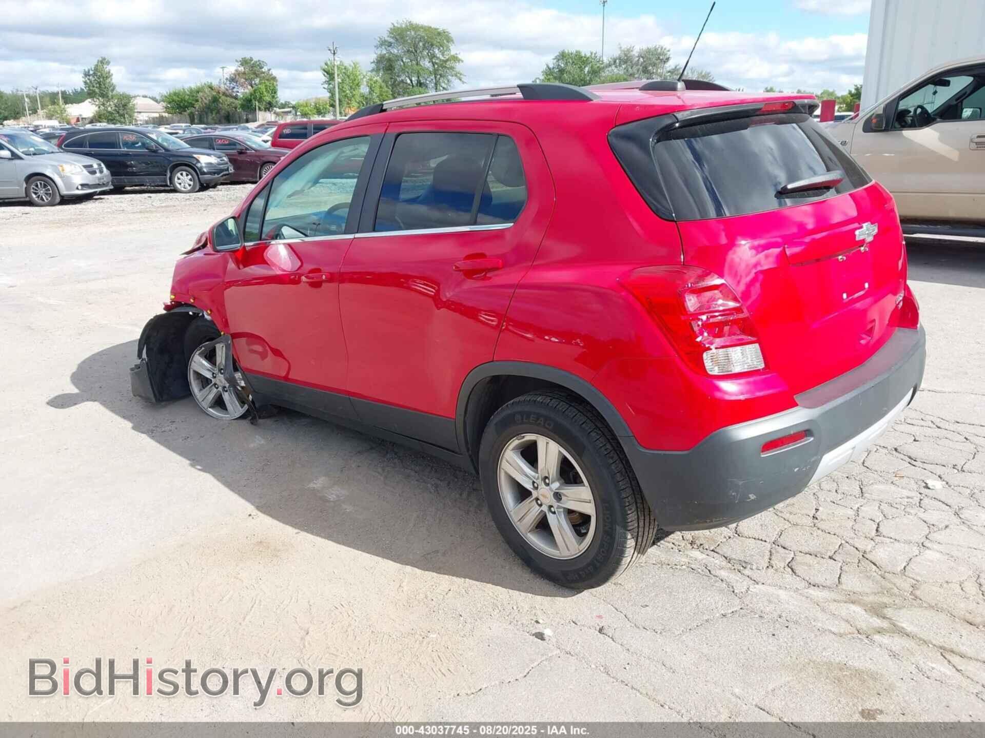 2015 CHEVROLET TRAX - VIN: KL7CJRSB7FB094644 - Фото 3