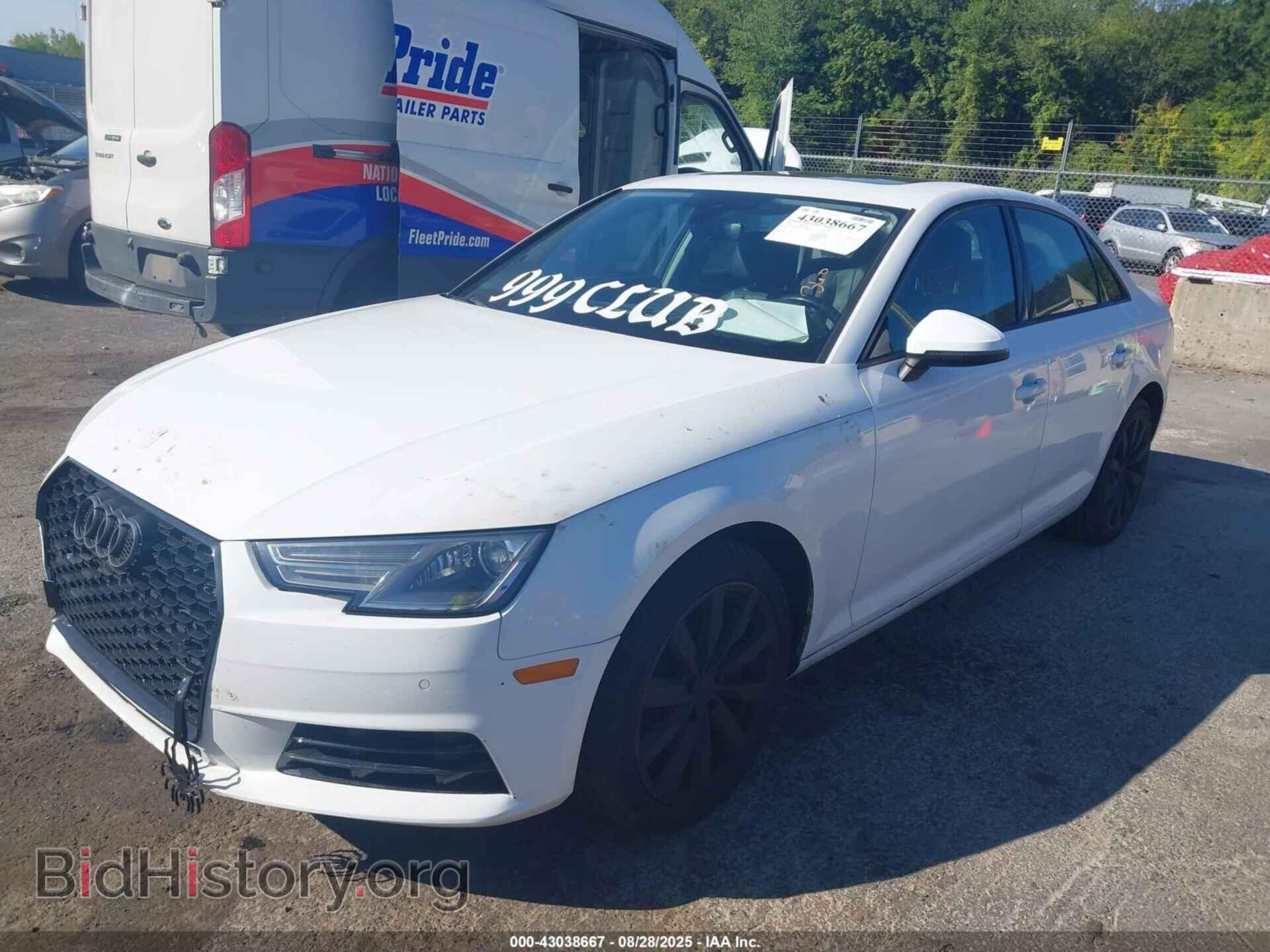 2017 AUDI A4 - VIN: WAUANAF49HN007689 - Фото 2