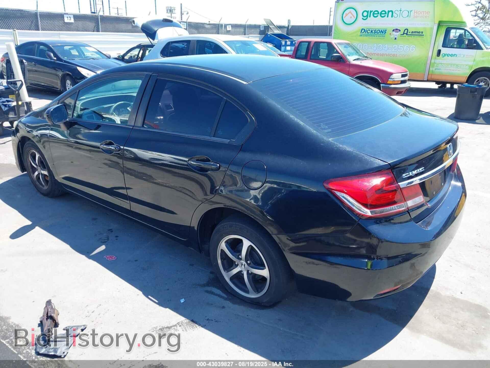 2015 HONDA CIVIC - VIN: 19XFB2F75FE238219 - Фото 3