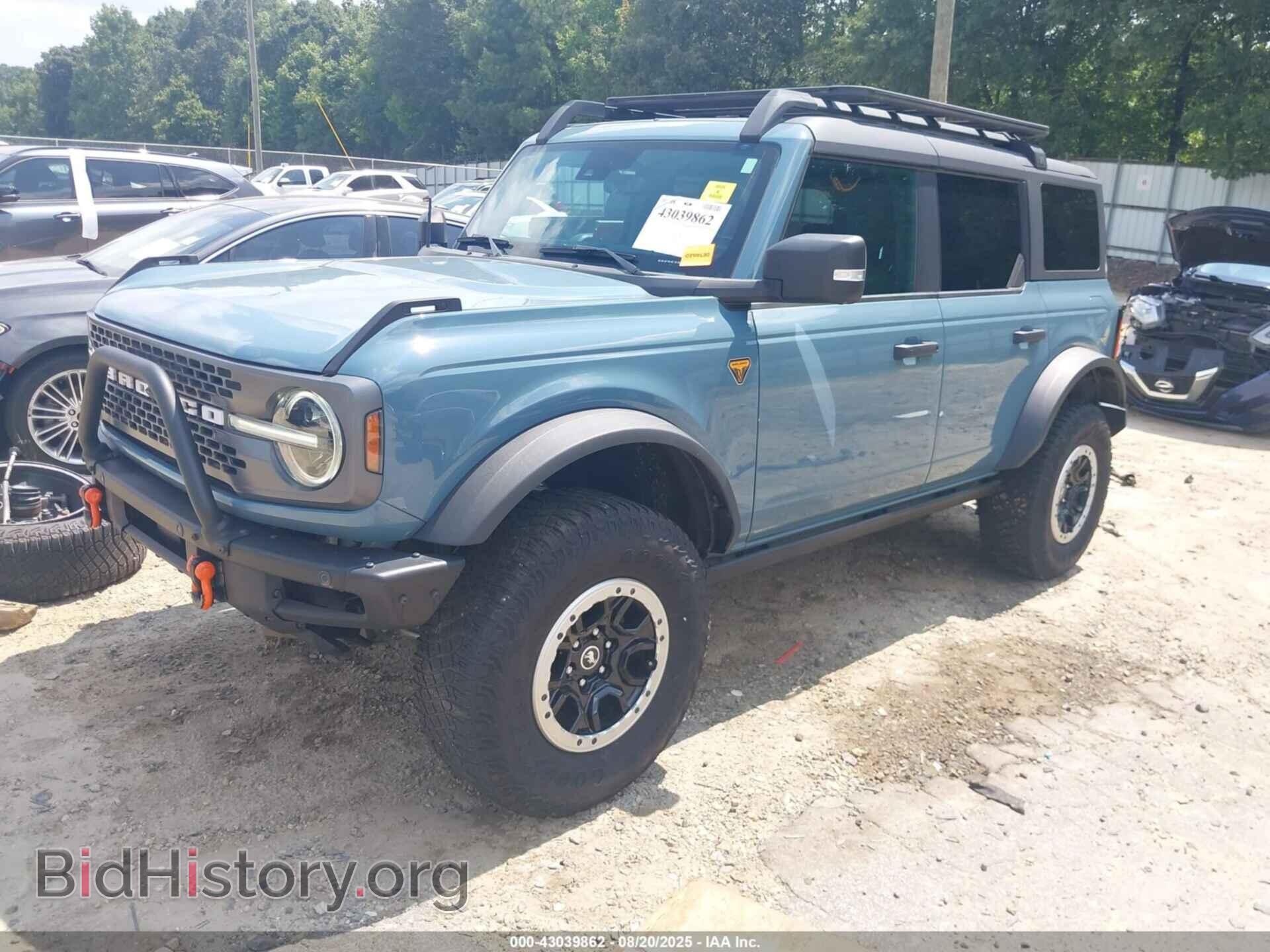 2022 FORD BRONCO - VIN: 1FMEE5DHXNLB30034 - Фото 2