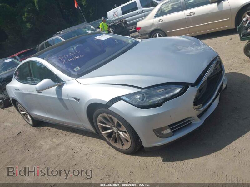 2013 Tesla MODEL S (VIN 5YJSA1CN3DFP14165) — фото 1 из 17, IAAI, повреждение: передняя часть