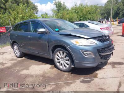 2010 Mazda CX-9 Grand Touring, сине-зеленый — VIN JM3TB2MV8A0235456, IAAI