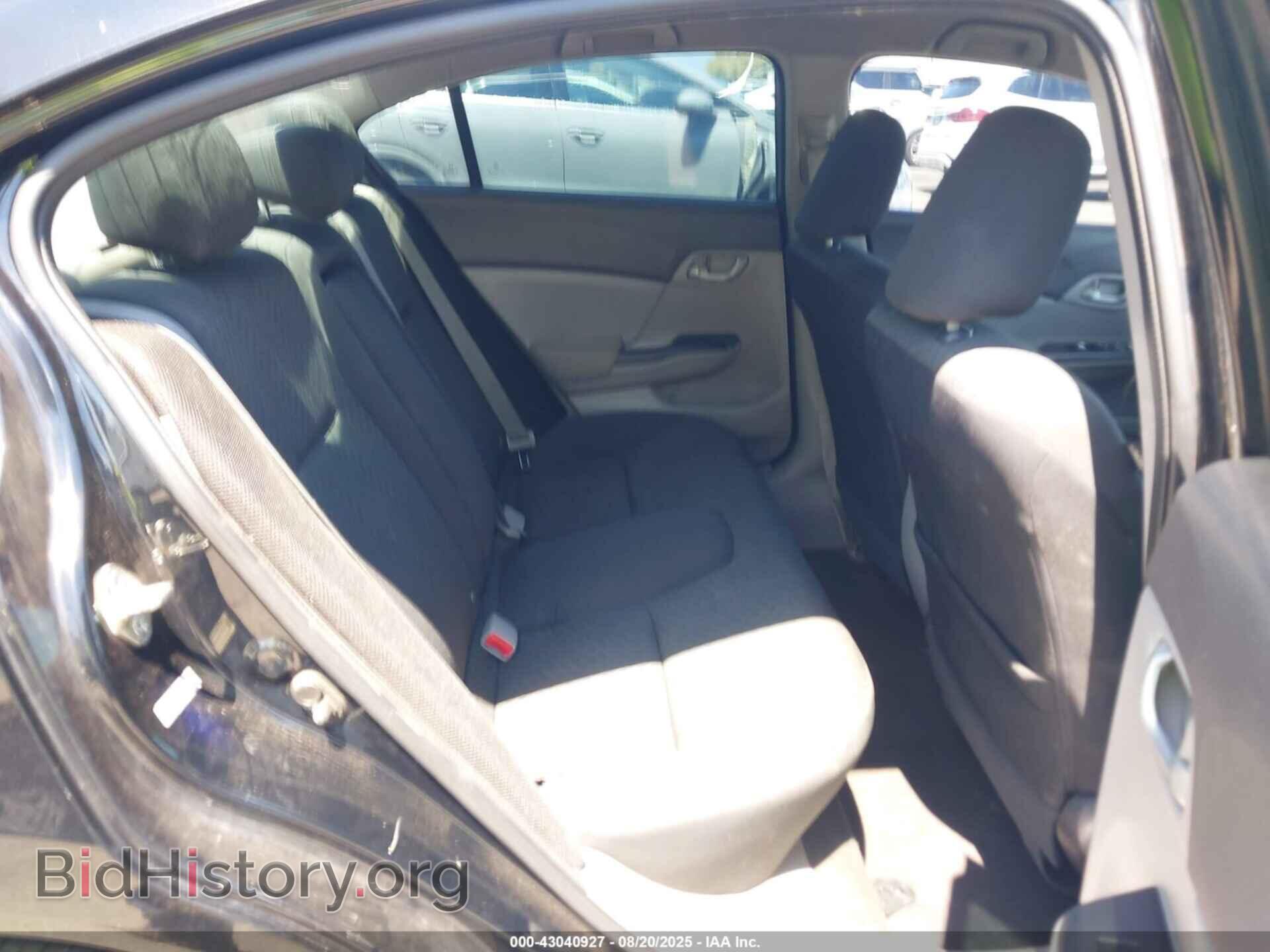 2012 HONDA CIVIC - VIN: 19XFB2F59CE359670 - Фото 8