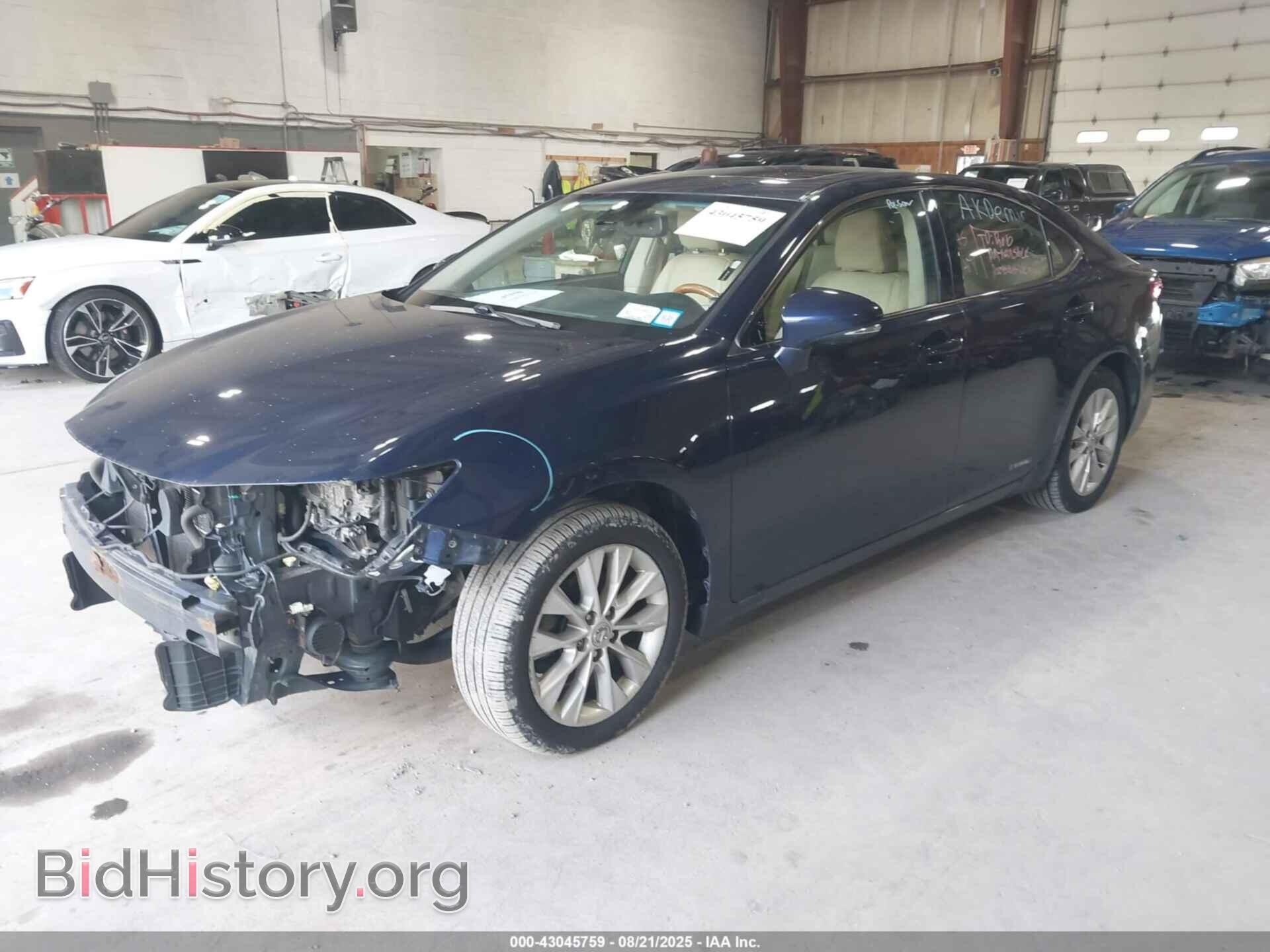 2013 LEXUS ES 300H - VIN: JTHBW1GG6D2038261 - Фото 2