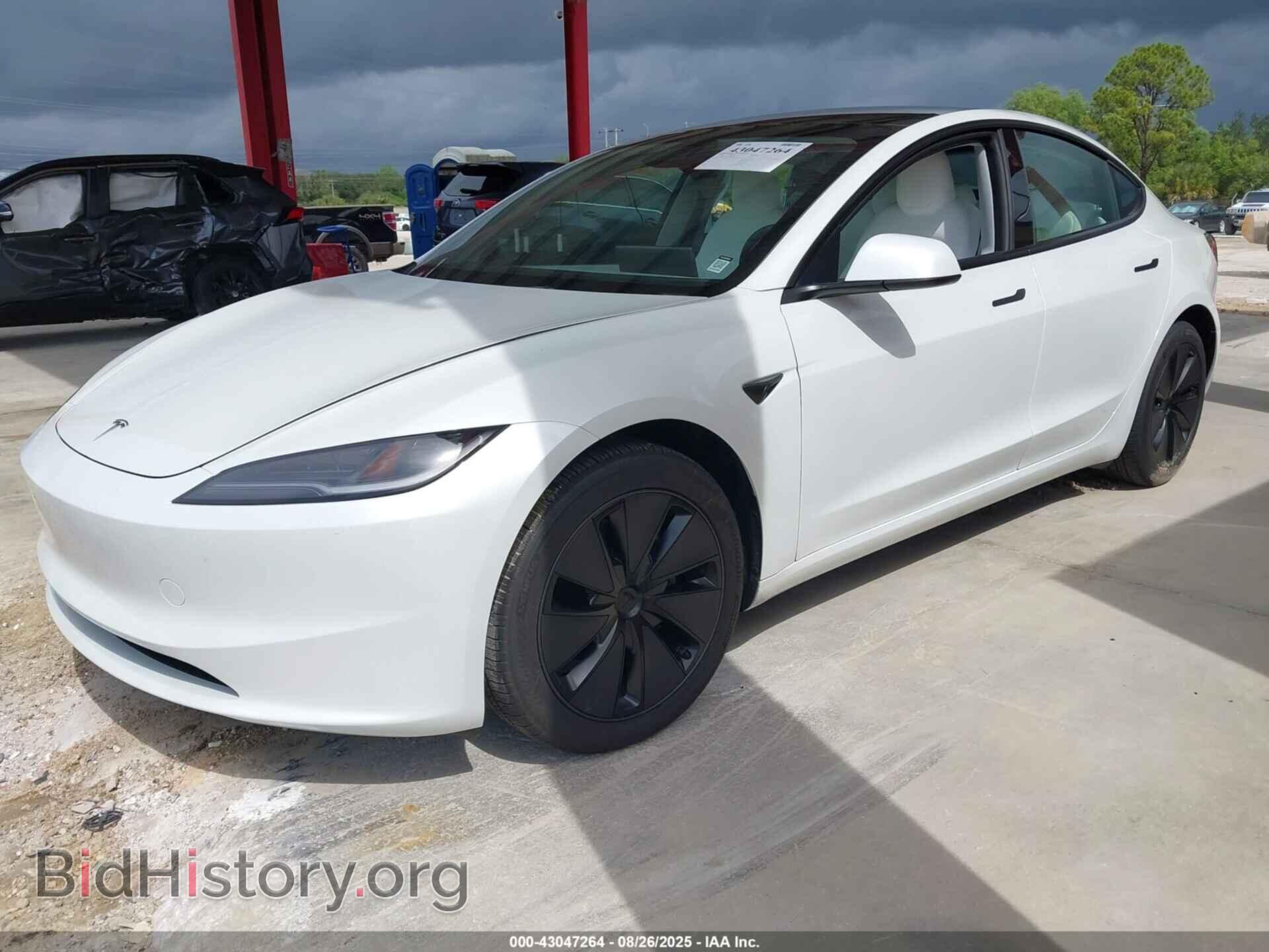 2025 TESLA MODEL 3 - VIN: 5YJ3E1EA3SF018972 - Фото 2