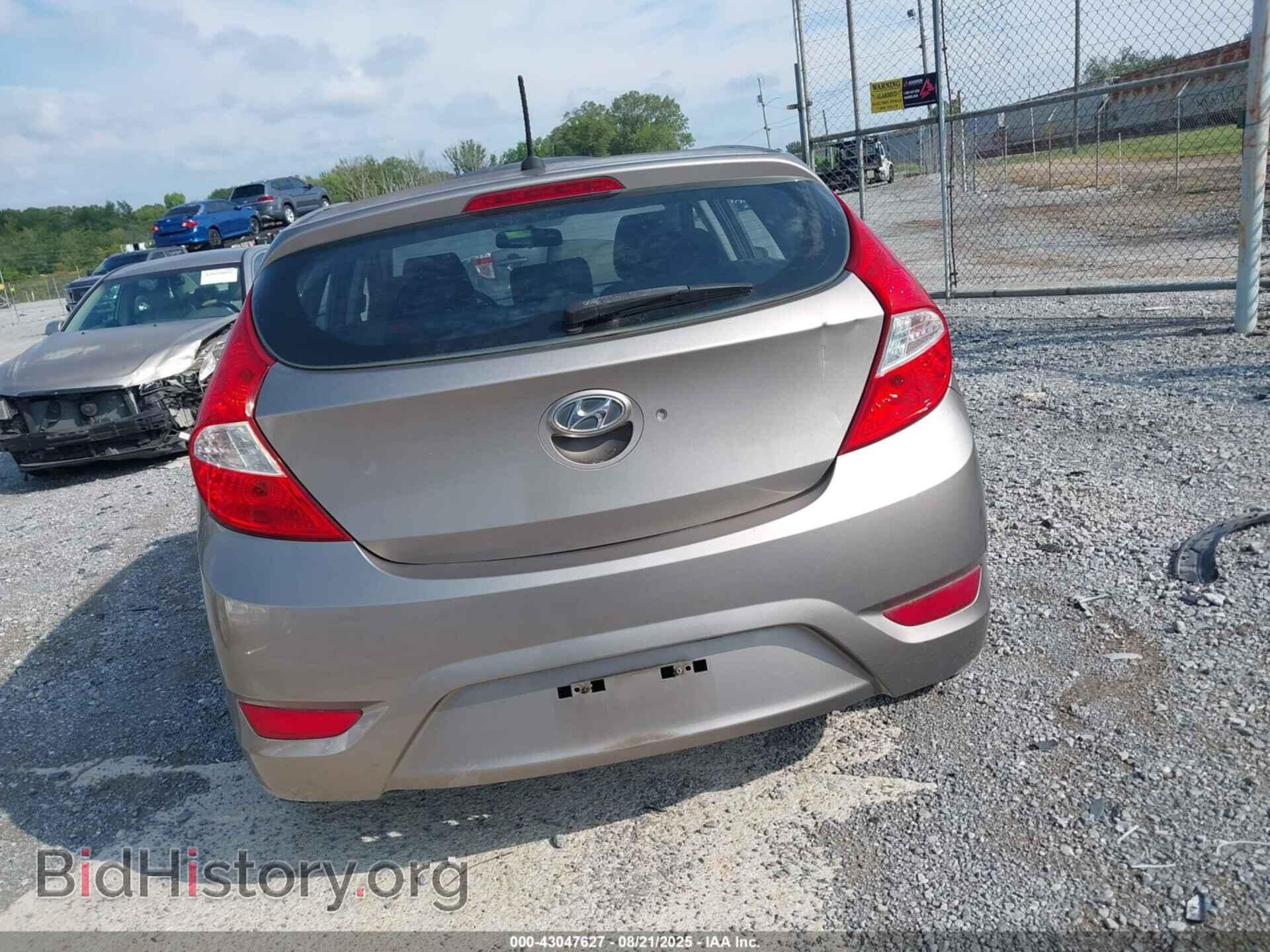 2014 HYUNDAI ACCENT - VIN: KMHCU5AE6EU145807 - Фото 6