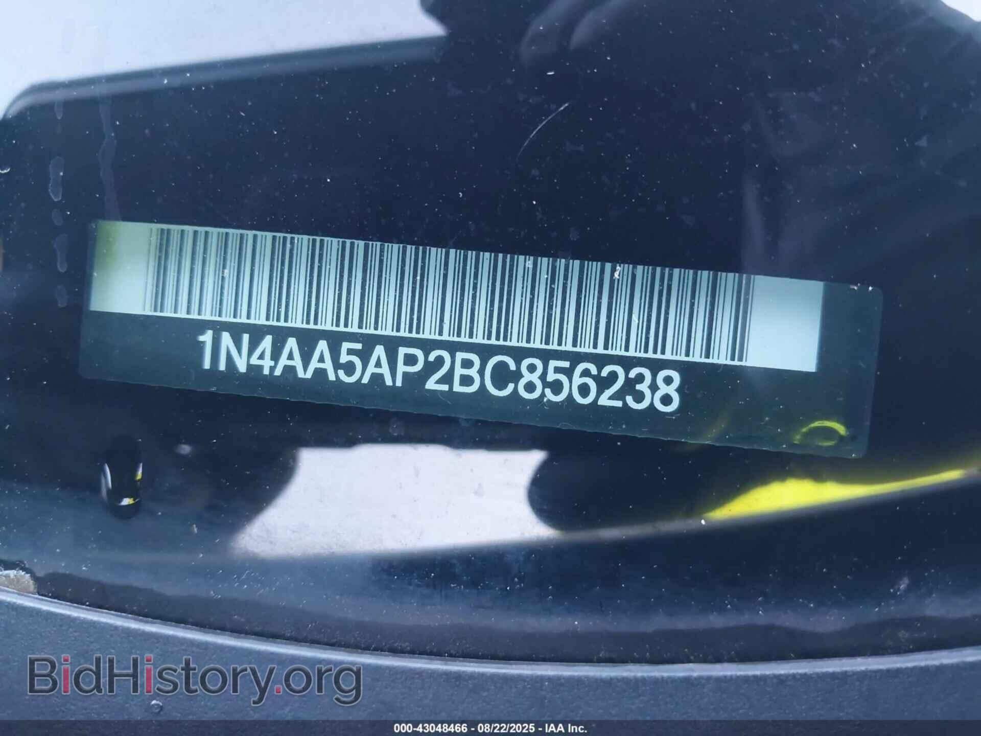 2011 NISSAN MAXIMA - VIN: 1N4AA5AP2BC856238 - Photo 9