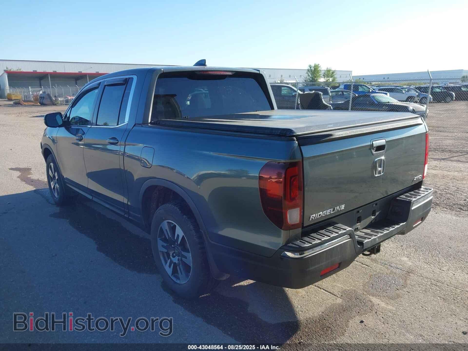 2017 HONDA RIDGELINE - VIN: 5FPYK3F62HB038344 - Фото 3