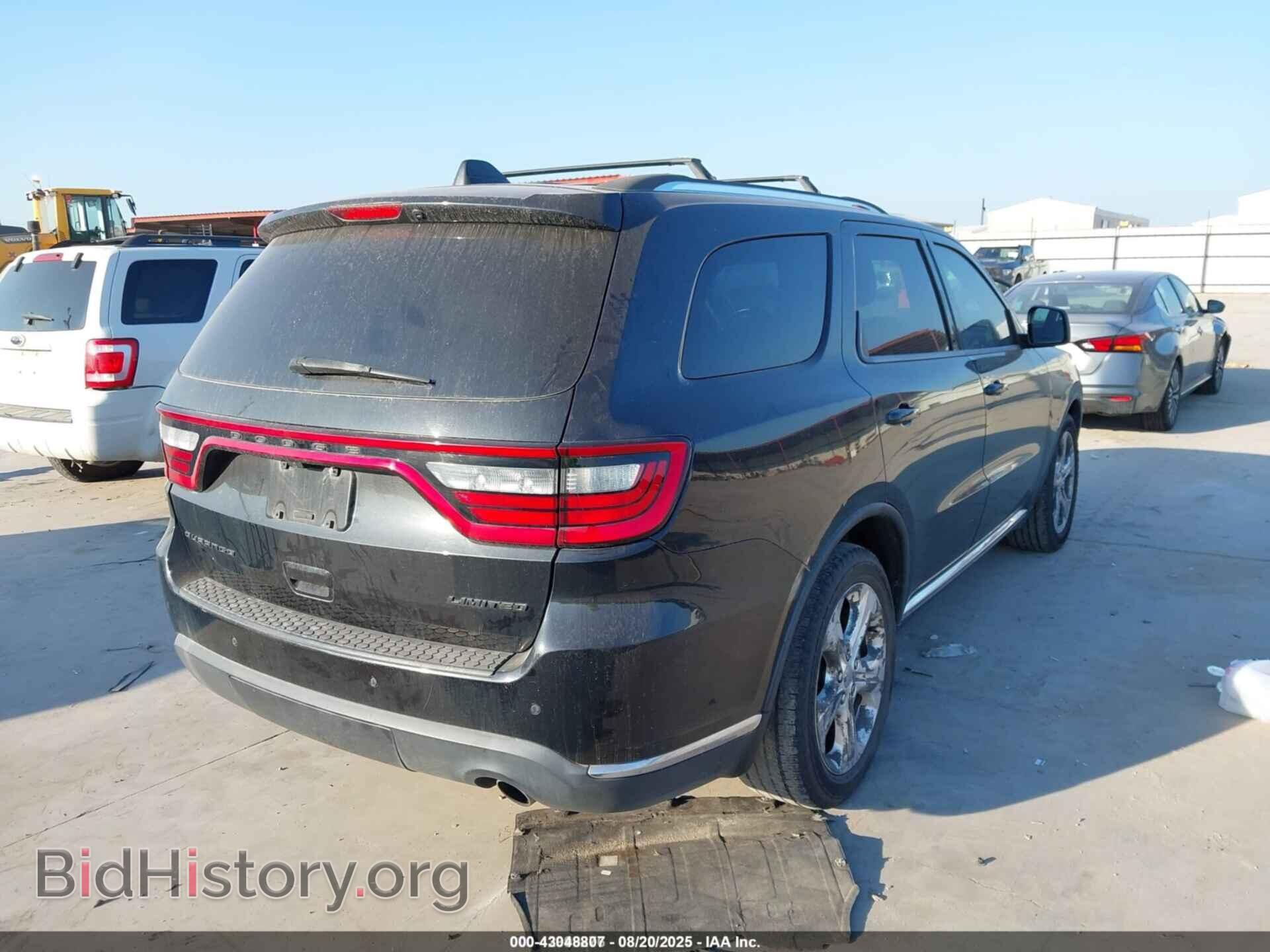 2014 DODGE DURANGO - VIN: 1C4RDHDG2EC494899 - Фото 4