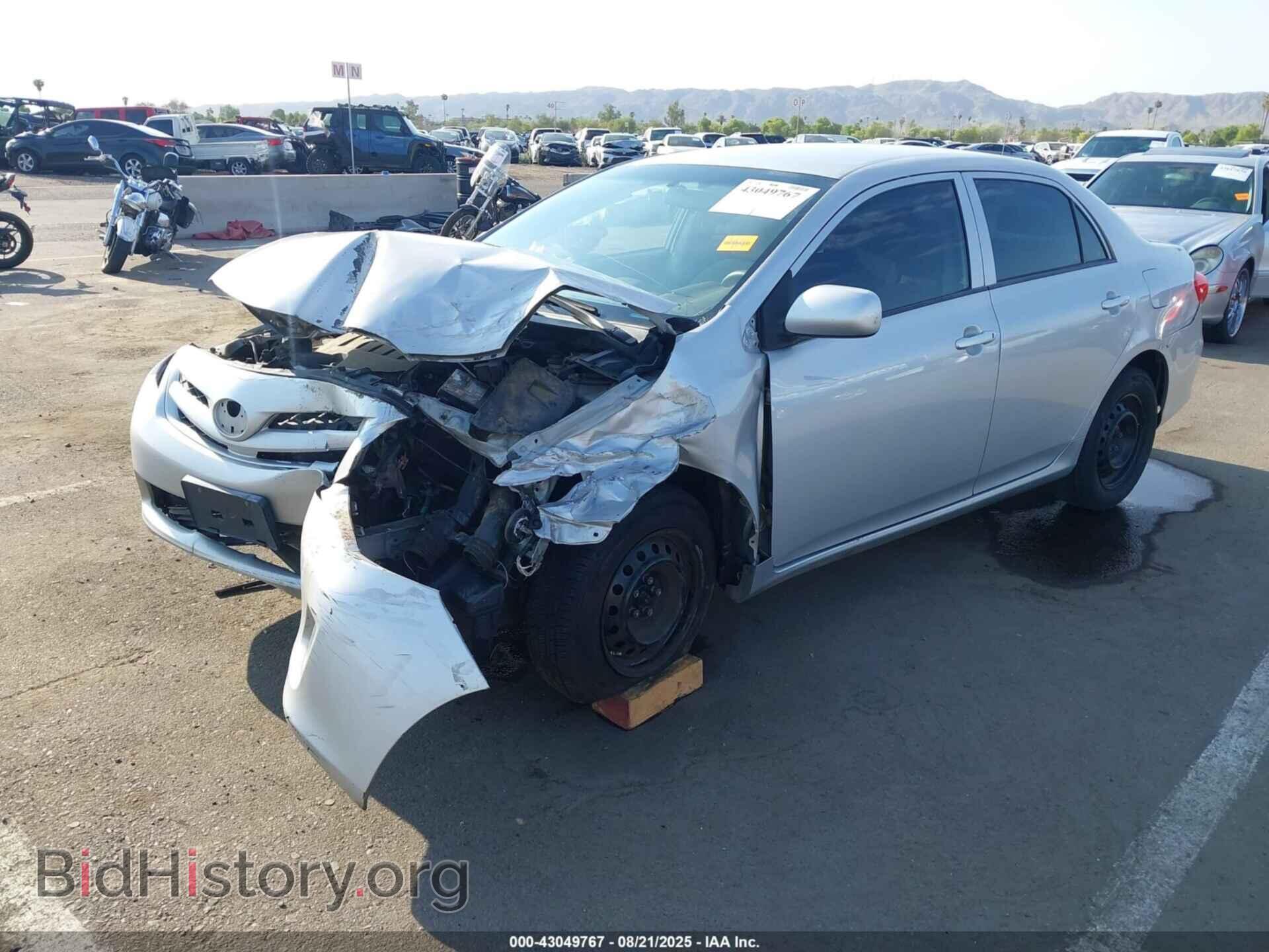 2012 TOYOTA COROLLA - VIN: 2T1BU4EE0CC767205 - Фото 2