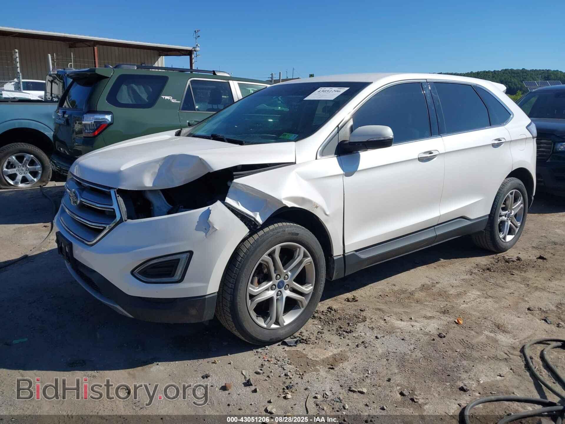 2015 FORD EDGE - VIN: 2FMTK4K91FBC10409 - Фото 2