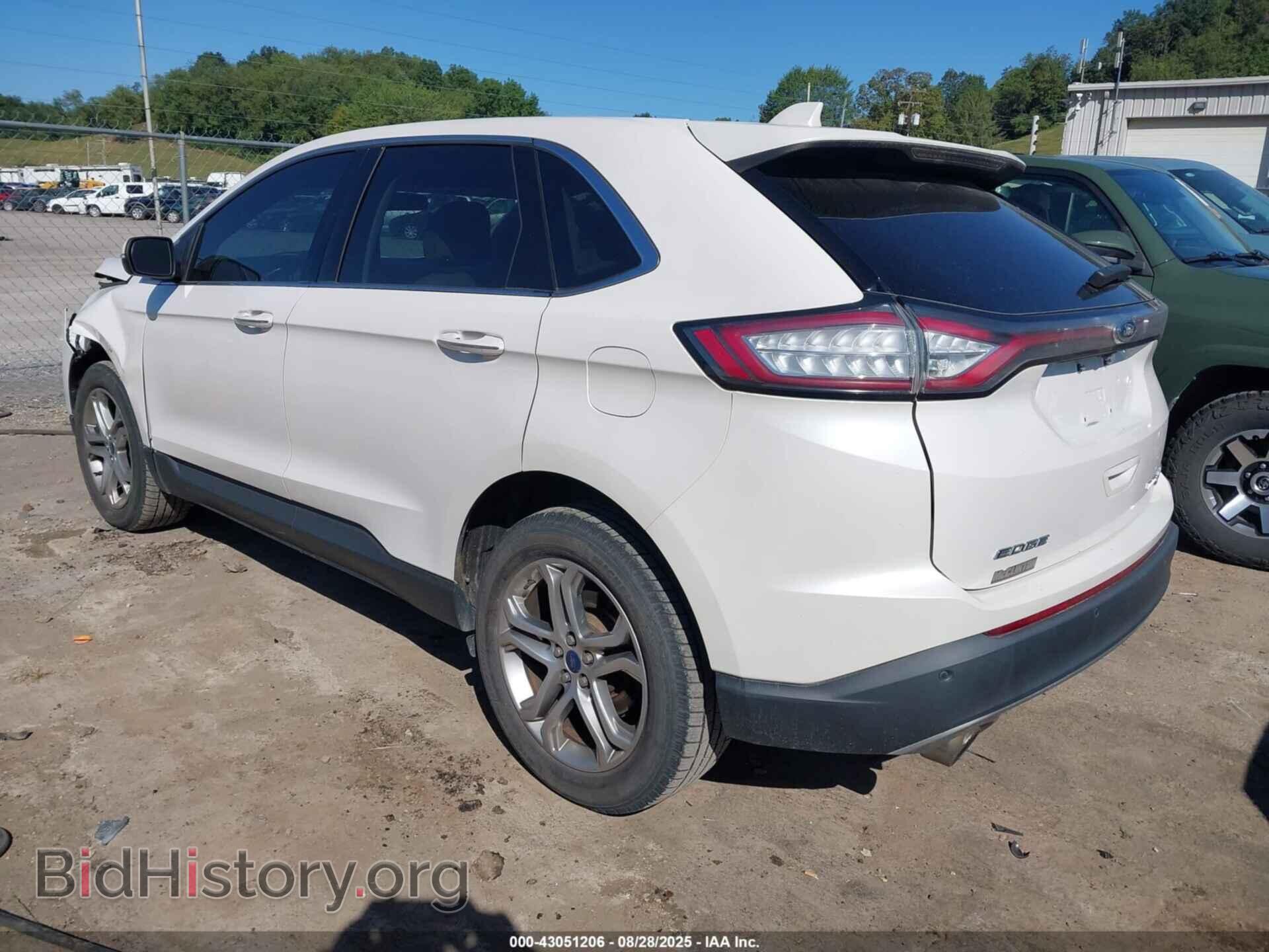 2015 FORD EDGE - VIN: 2FMTK4K91FBC10409 - Фото 3