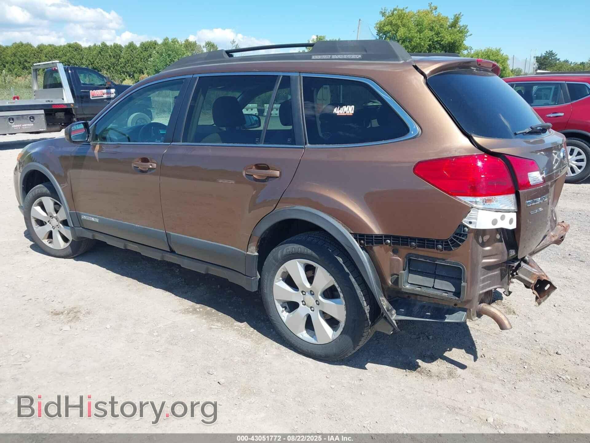 2012 SUBARU OUTBACK - VIN: 4S4BRBCC5C3205313 - Фото 3