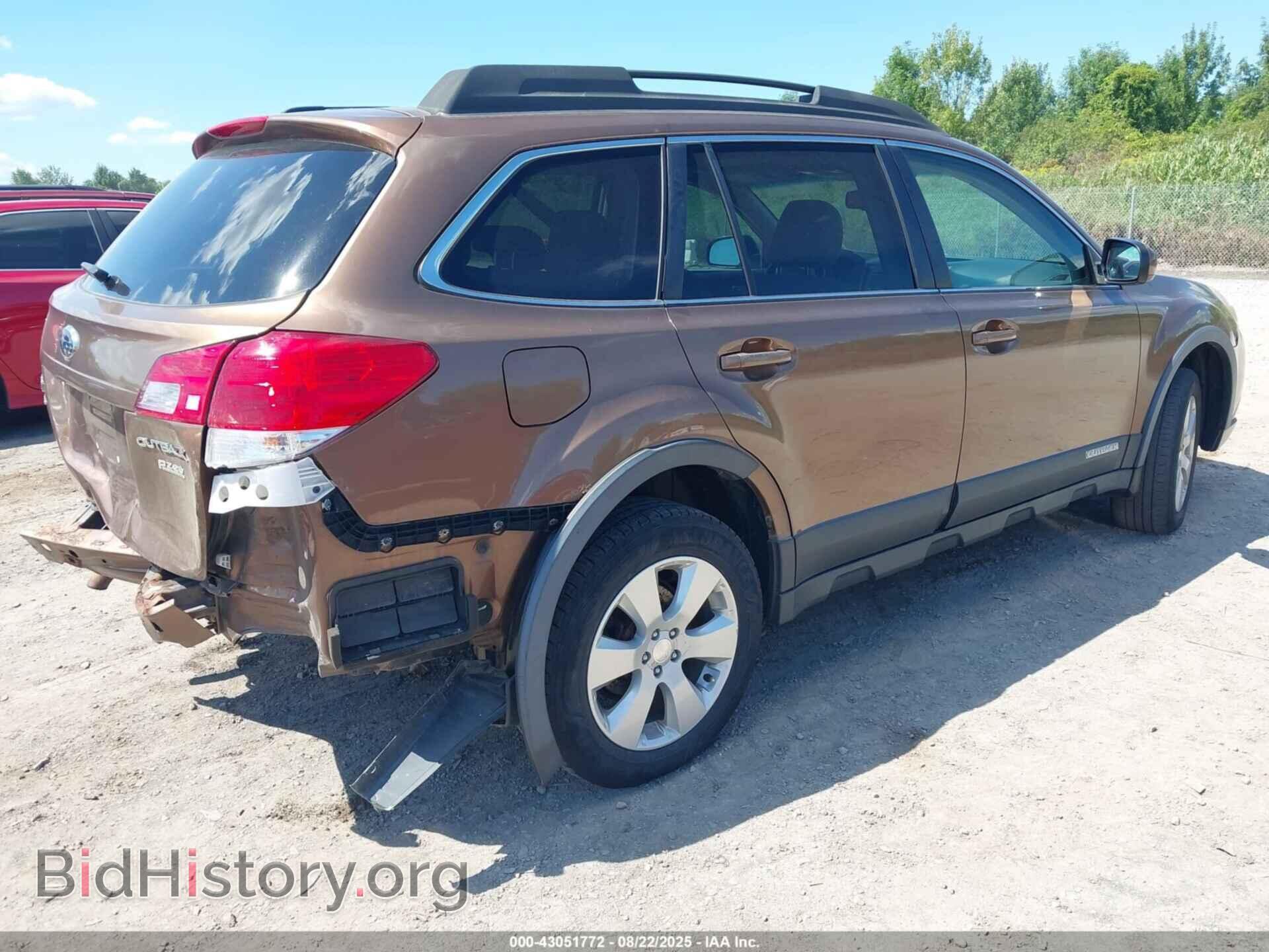 2012 SUBARU OUTBACK - VIN: 4S4BRBCC5C3205313 - Фото 4