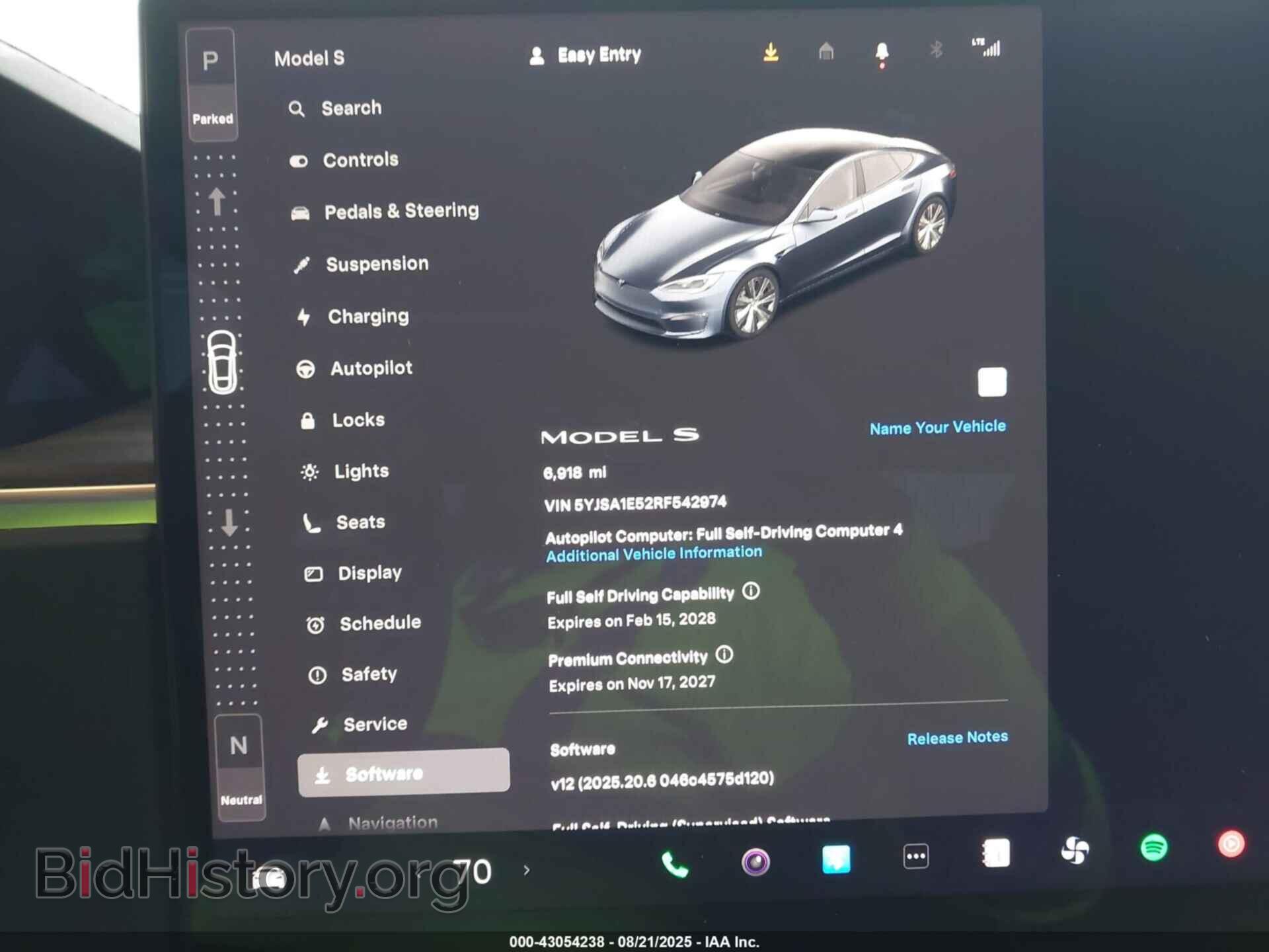2024 TESLA MODEL S - VIN: 5YJSA1E52RF542974 - Photo 7