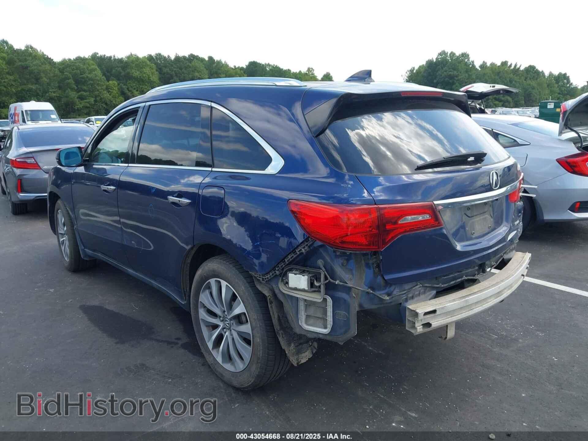2015 ACURA MDX - VIN: 5FRYD4H46FB007744 - Фото 3