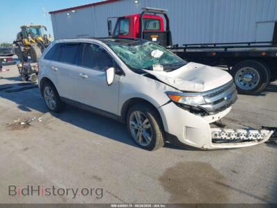 2013 Ford EDGE Limited, белый — VIN 2FMDK4KC7DBA25682, IAAI