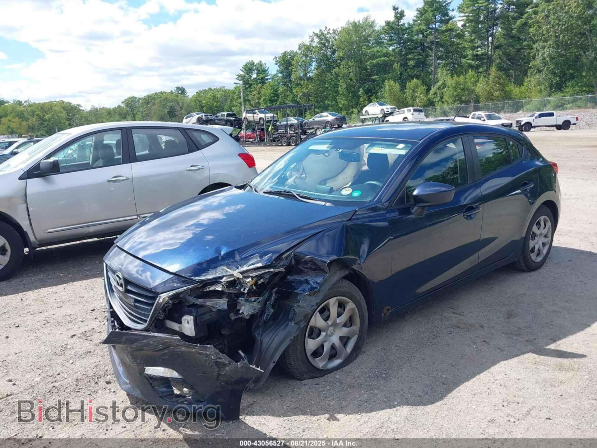 2014 MAZDA MAZDA3 - VIN: JM1BM1K72E1182721 - Фото 2