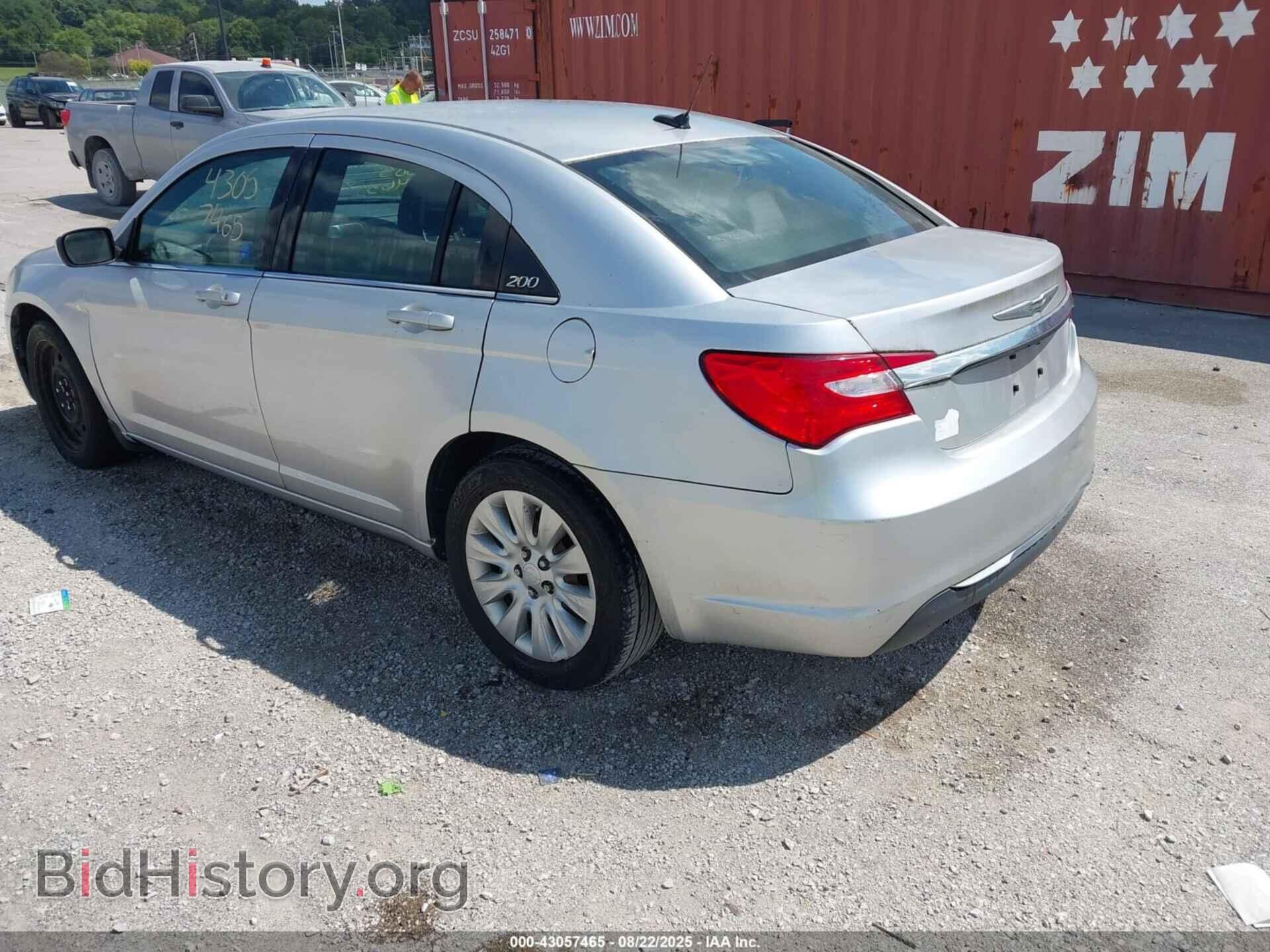 2012 CHRYSLER 200 - VIN: 1C3CCBAB3CN319680 - Фото 3