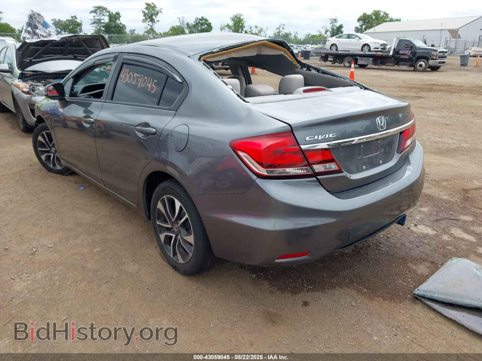 2013 HONDA CIVIC - VIN: 19XFB2F81DE008148 - Фото 3