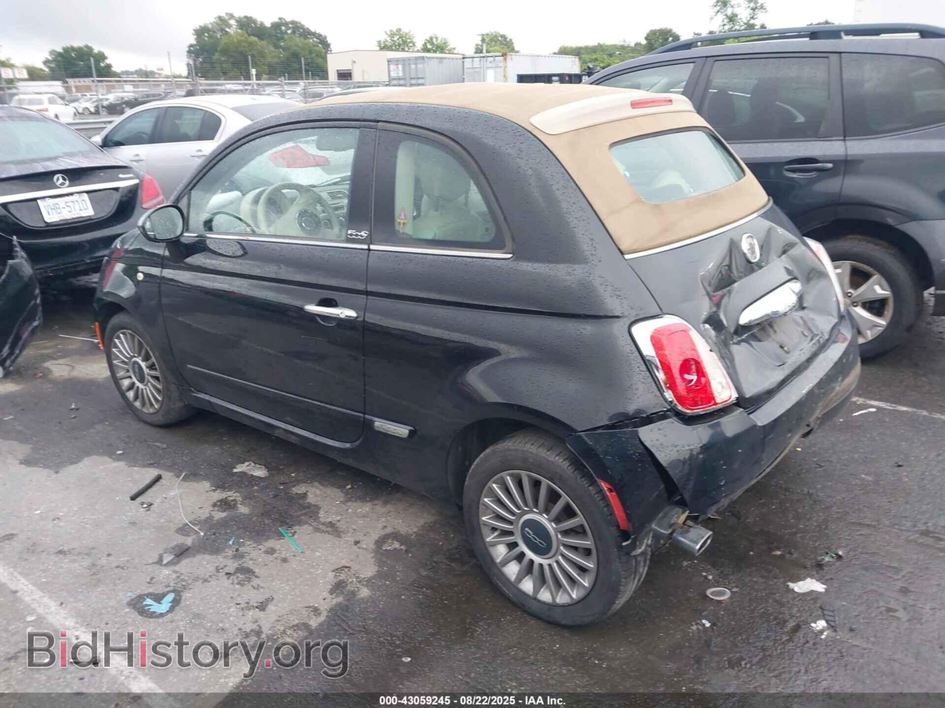 2012 FIAT 500C - VIN: 3C3CFFER3CT211694 - Фото 3