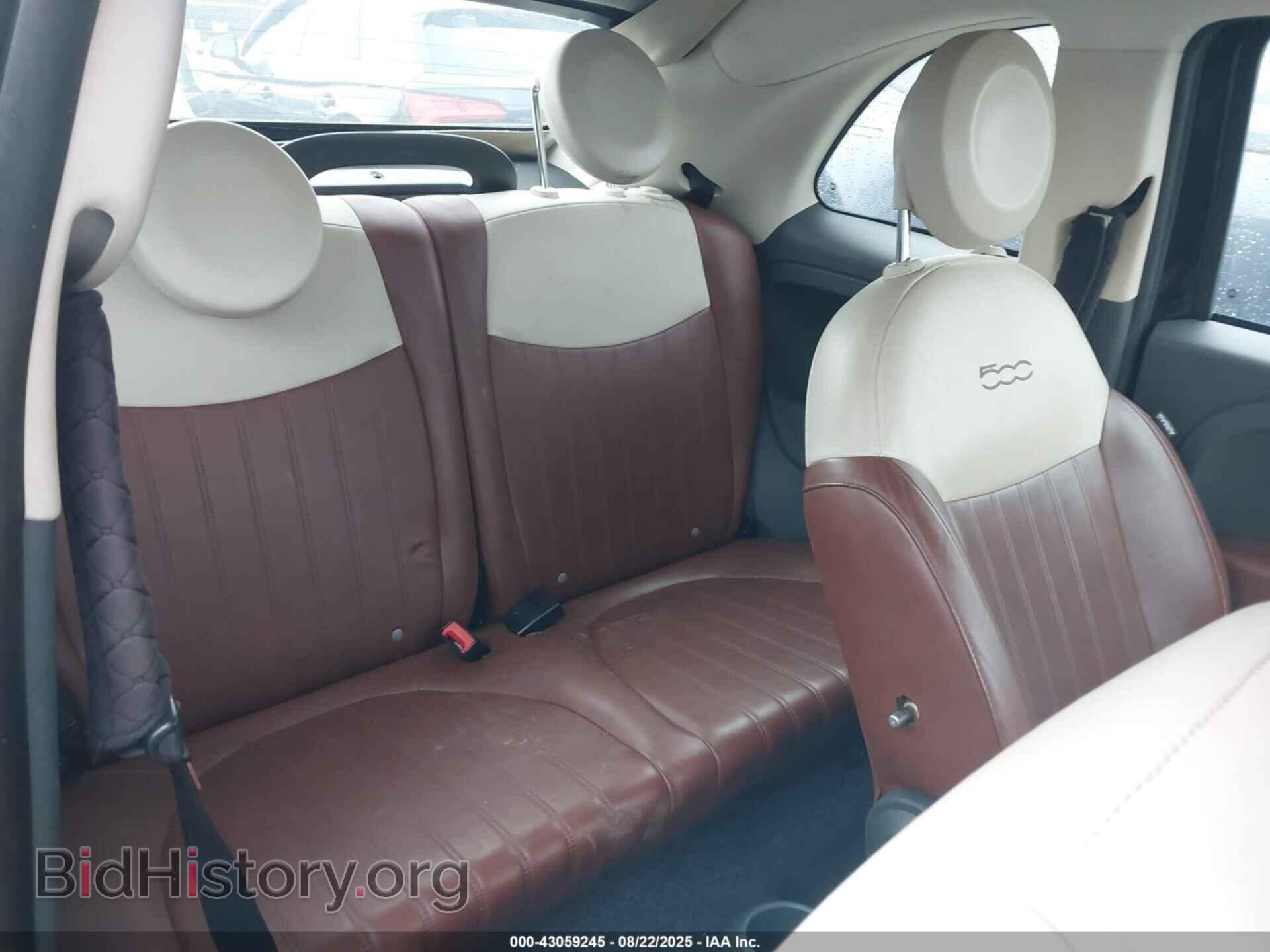 2012 FIAT 500C - VIN: 3C3CFFER3CT211694 - Фото 8