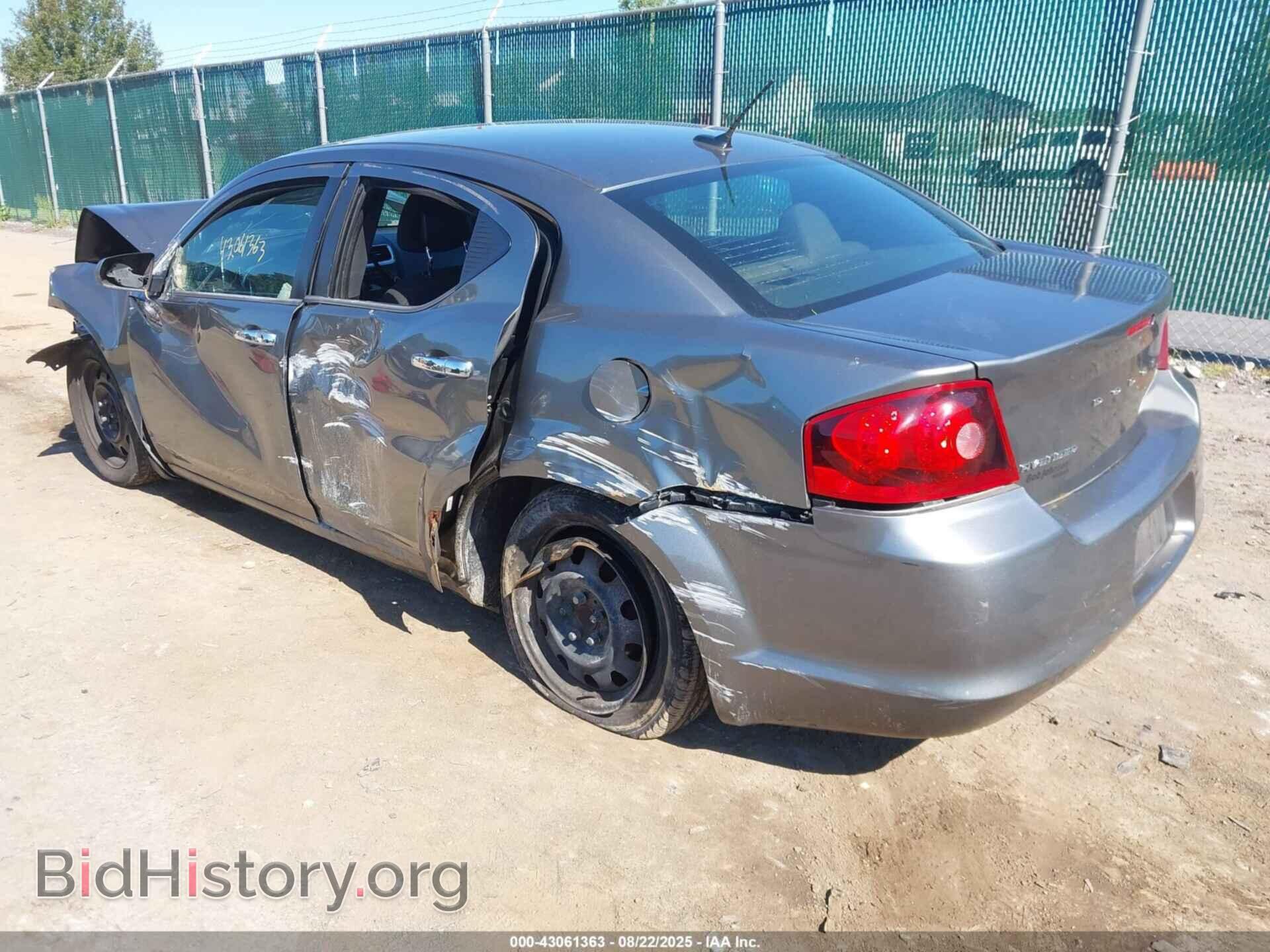 2013 DODGE AVENGER - VIN: 1C3CDZAB8DN729950 - Фото 3