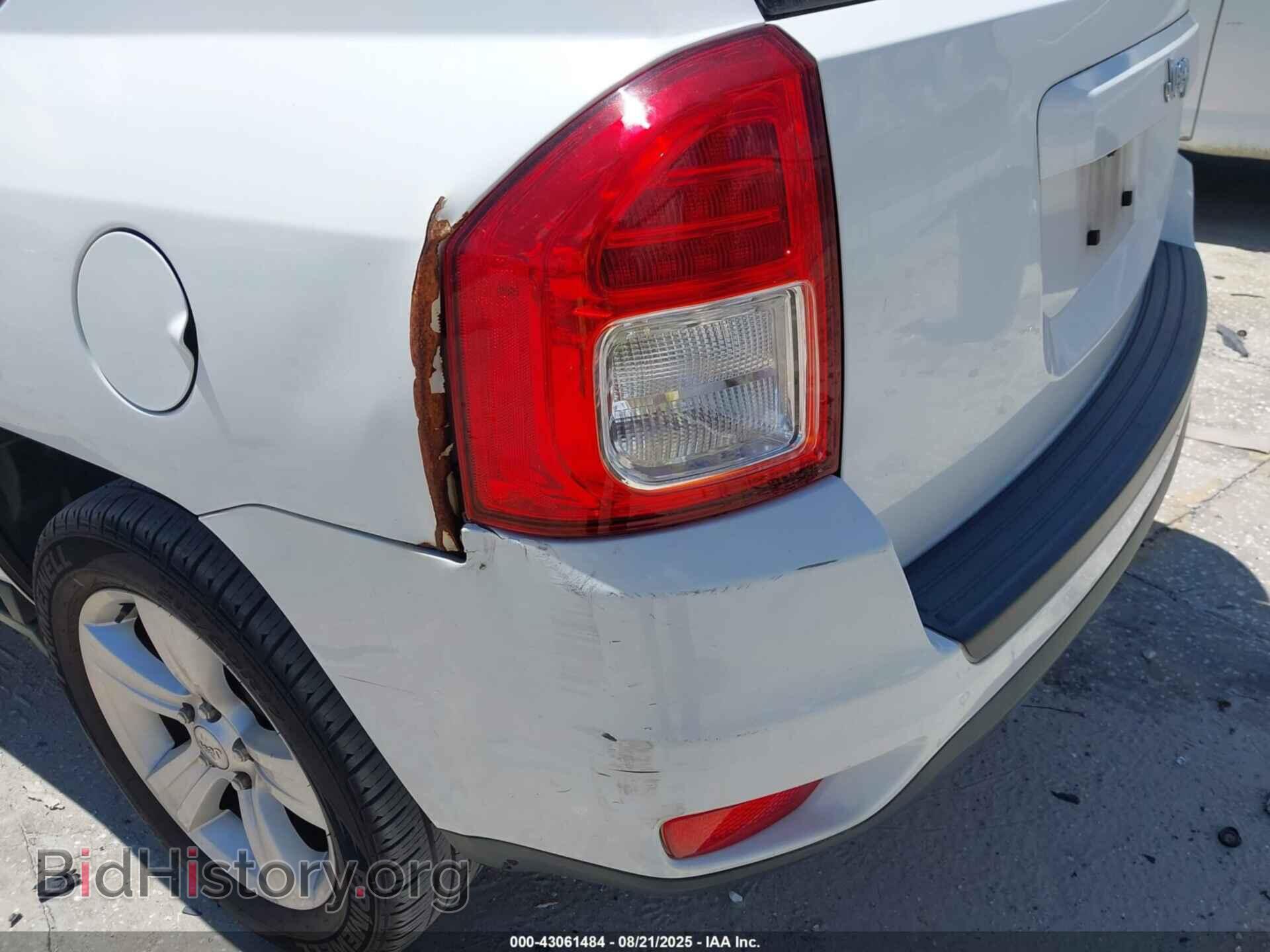 2013 JEEP COMPASS - VIN: 1C4NJCBB1DD168683 - Фото 6