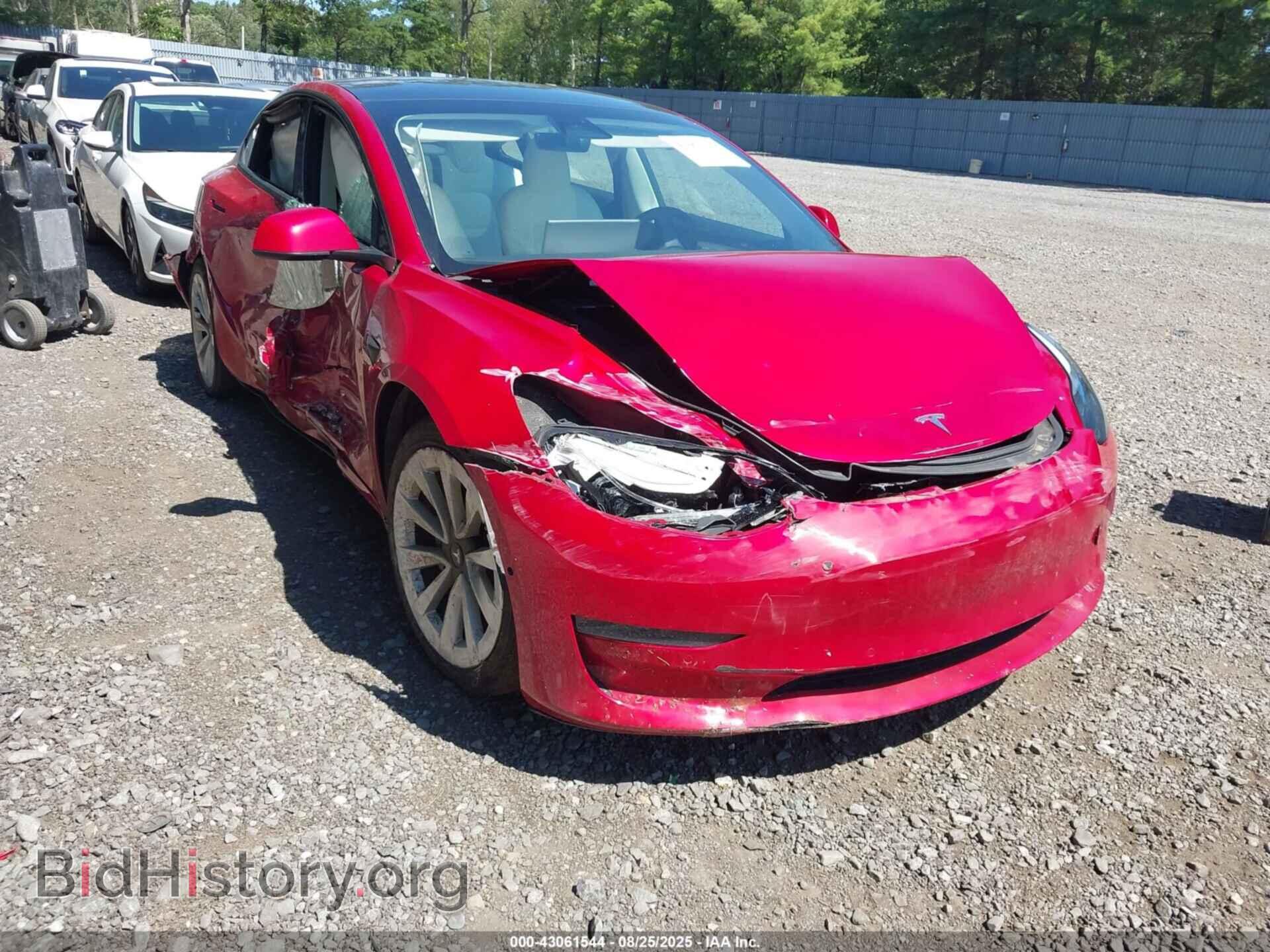 Фотография 5YJ3E1EA9NF347793 - TESLA MODEL 3 2022