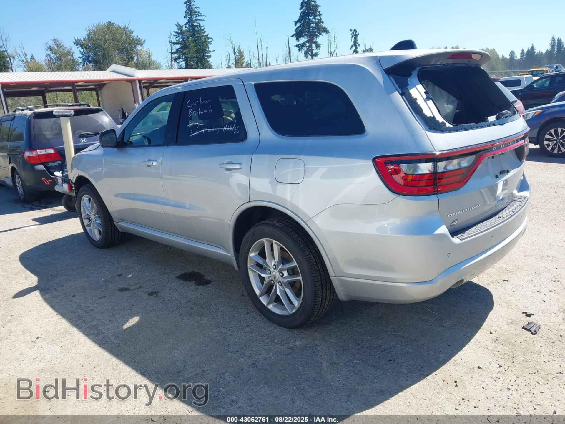 2025 DODGE DURANGO - VIN: 1C4RDJDG5SC538087 - Фото 3