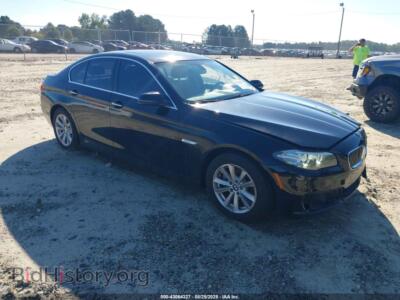 2014 BMW 528I, черный — VIN WBA5A5C55ED506380, IAAI