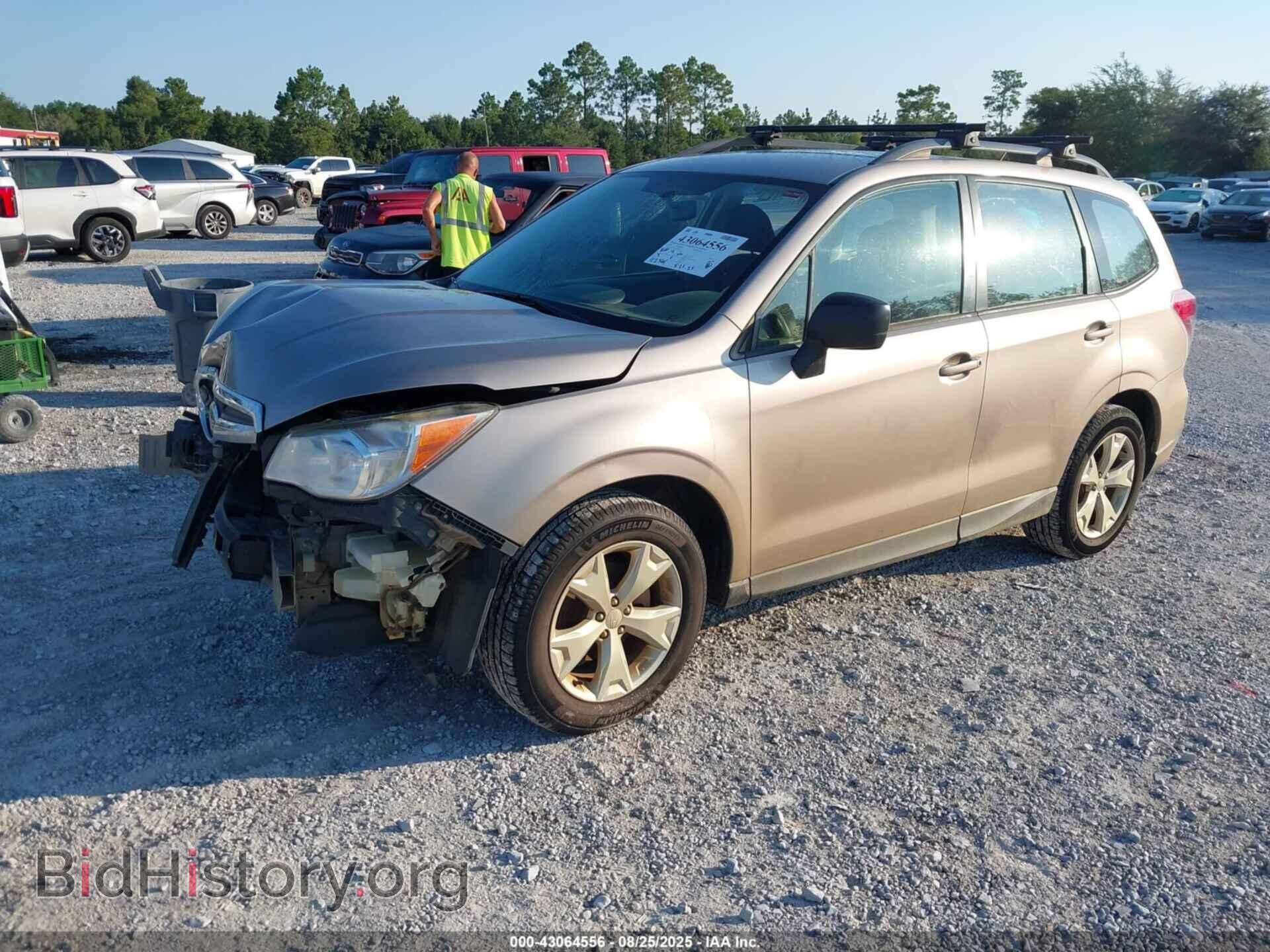 2015 SUBARU FORESTER - VIN: JF2SJABC3FH460316 - Фото 2