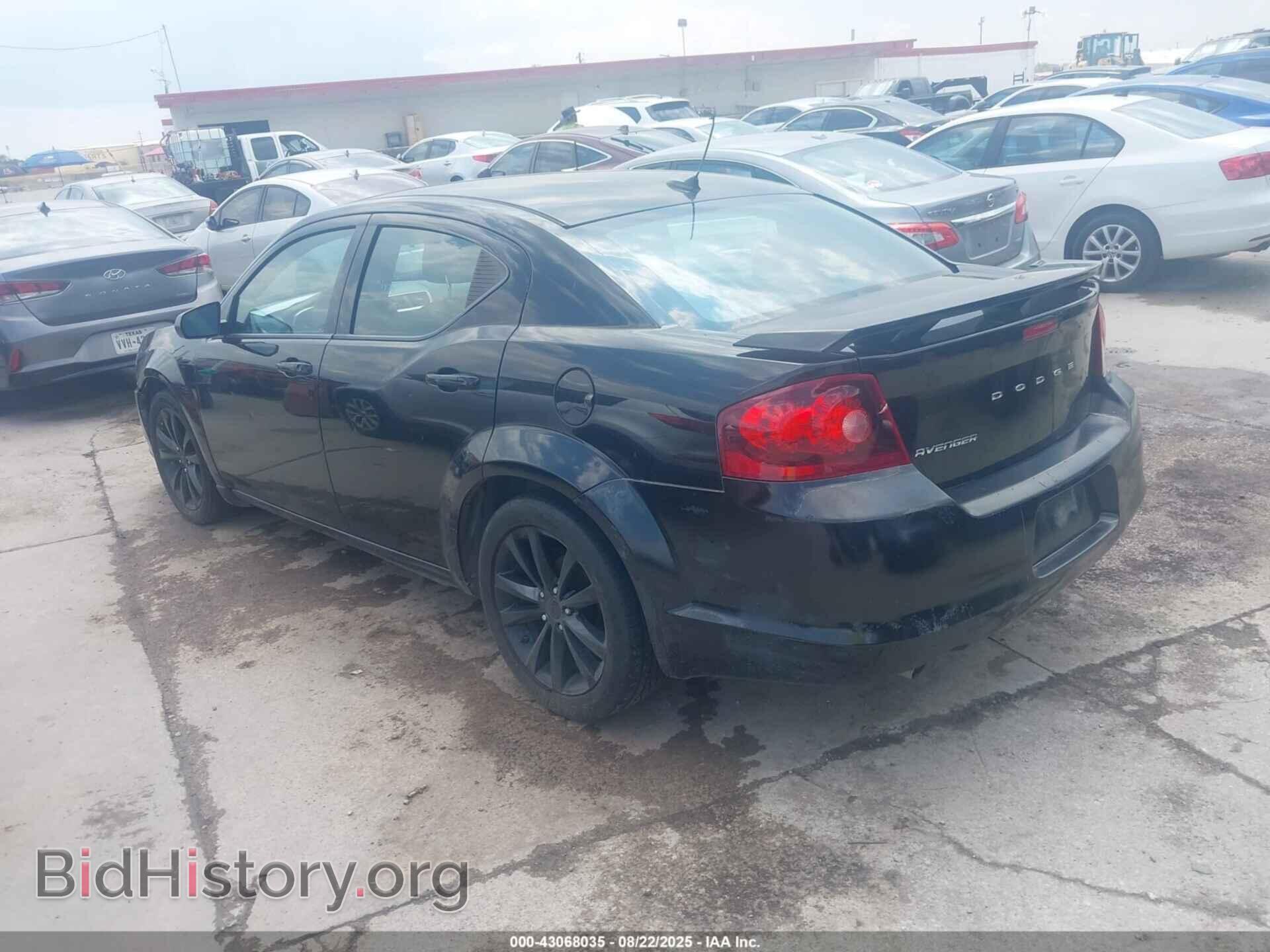 2013 DODGE AVENGER - VIN: 1C3CDZAG6DN748220 - Фото 3