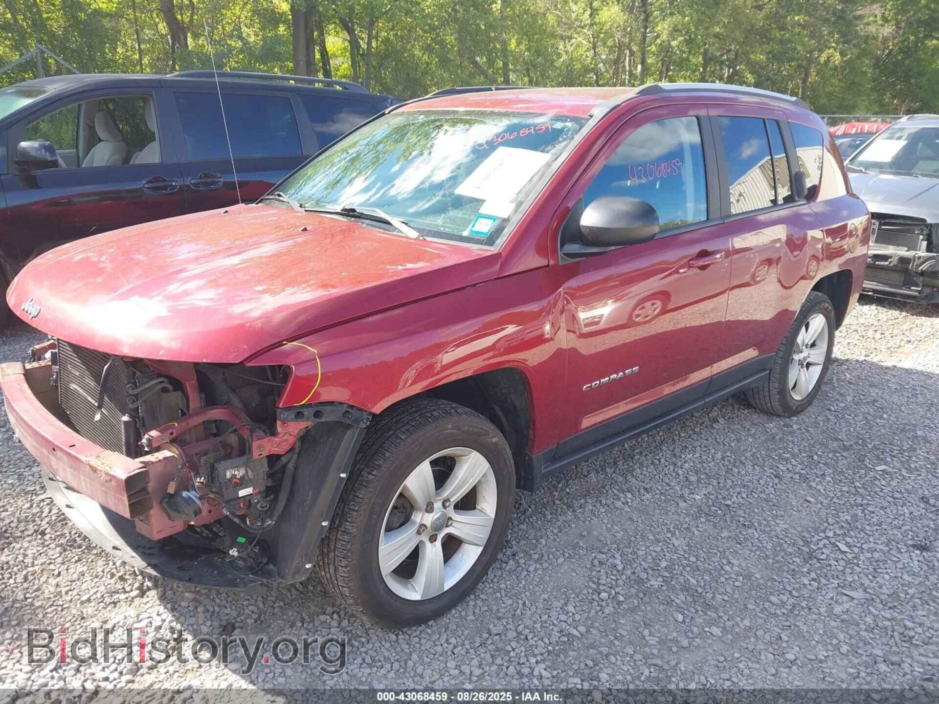 2017 JEEP COMPASS - VIN: 1C4NJDBB9HD143655 - Фото 2
