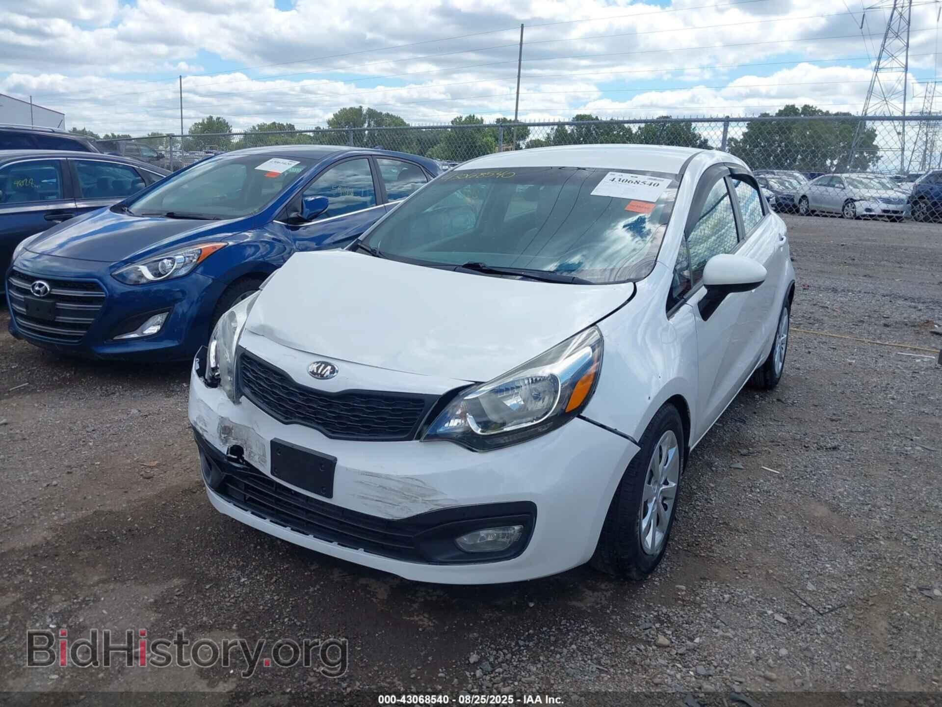 2013 KIA RIO - VIN: KNADN5A35D6203765 - Photo 2