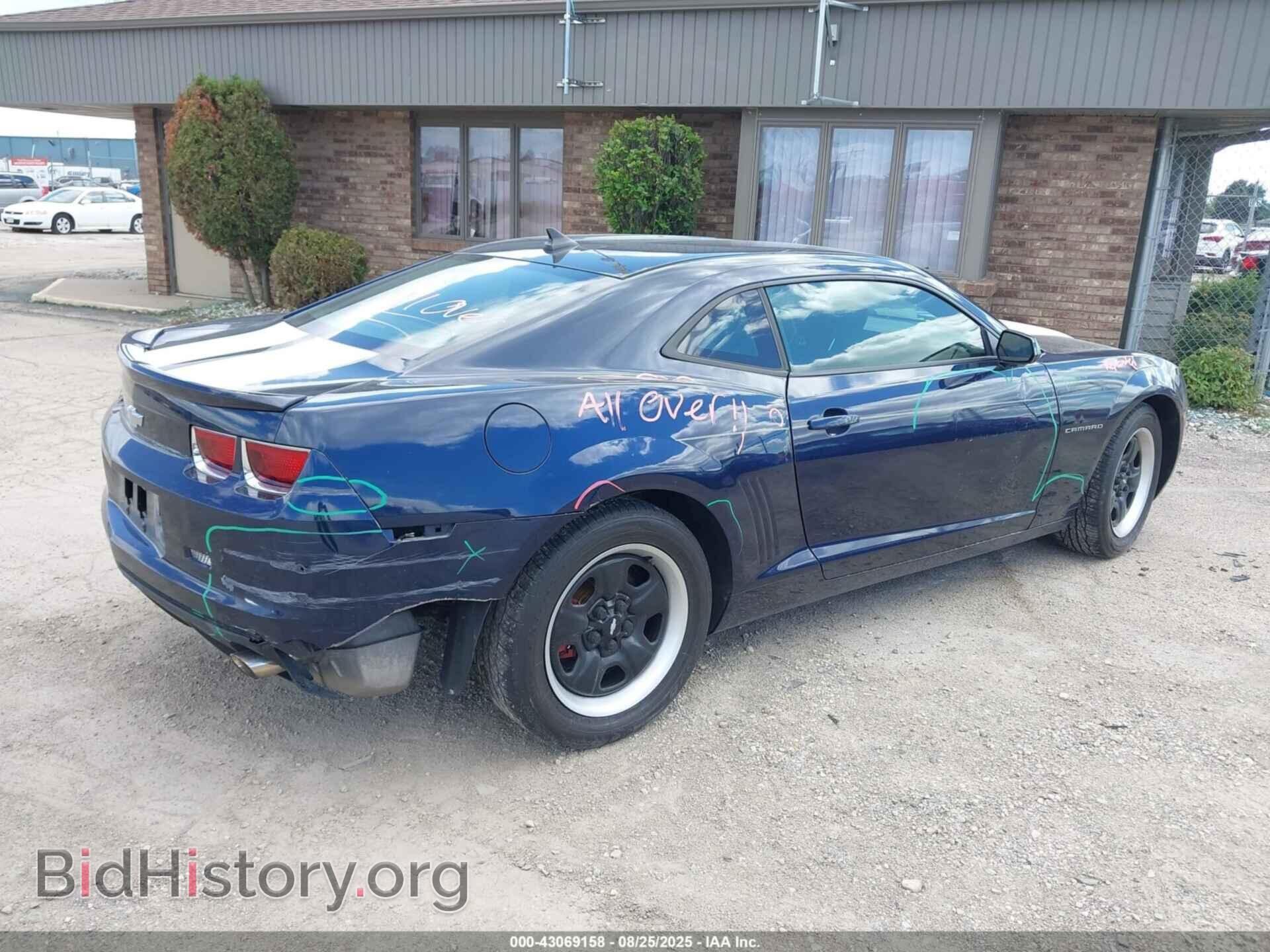 2012 CHEVROLET CAMARO - VIN: 2G1FE1E36C9187459 - Фото 4