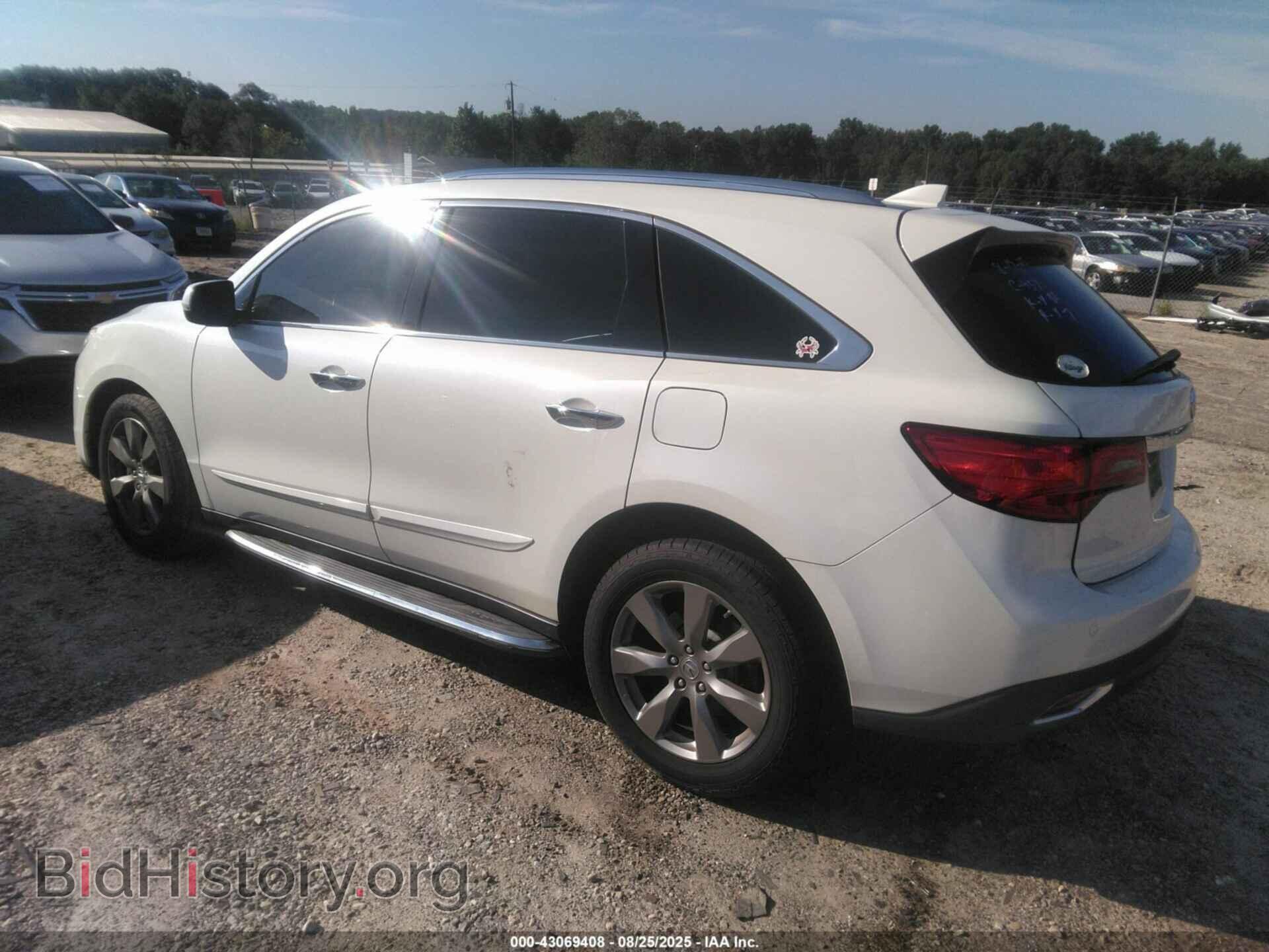2016 ACURA MDX - VIN: 5FRYD4H9XGB016377 - Фото 3