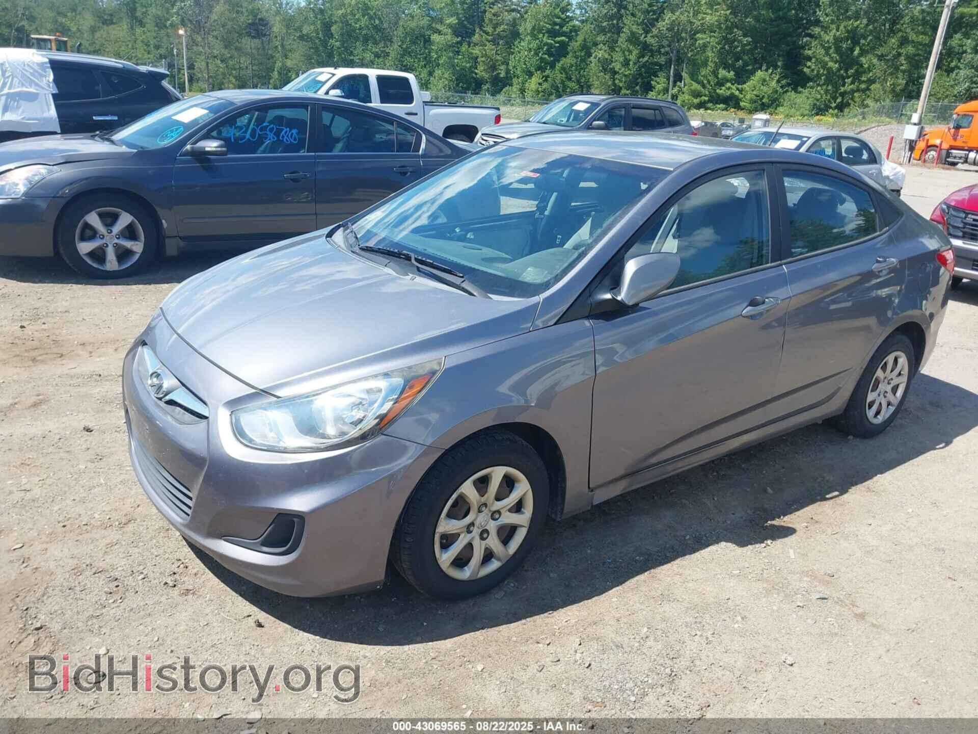 2013 HYUNDAI ACCENT - VIN: KMHCT4AE7DU586454 - Фото 2