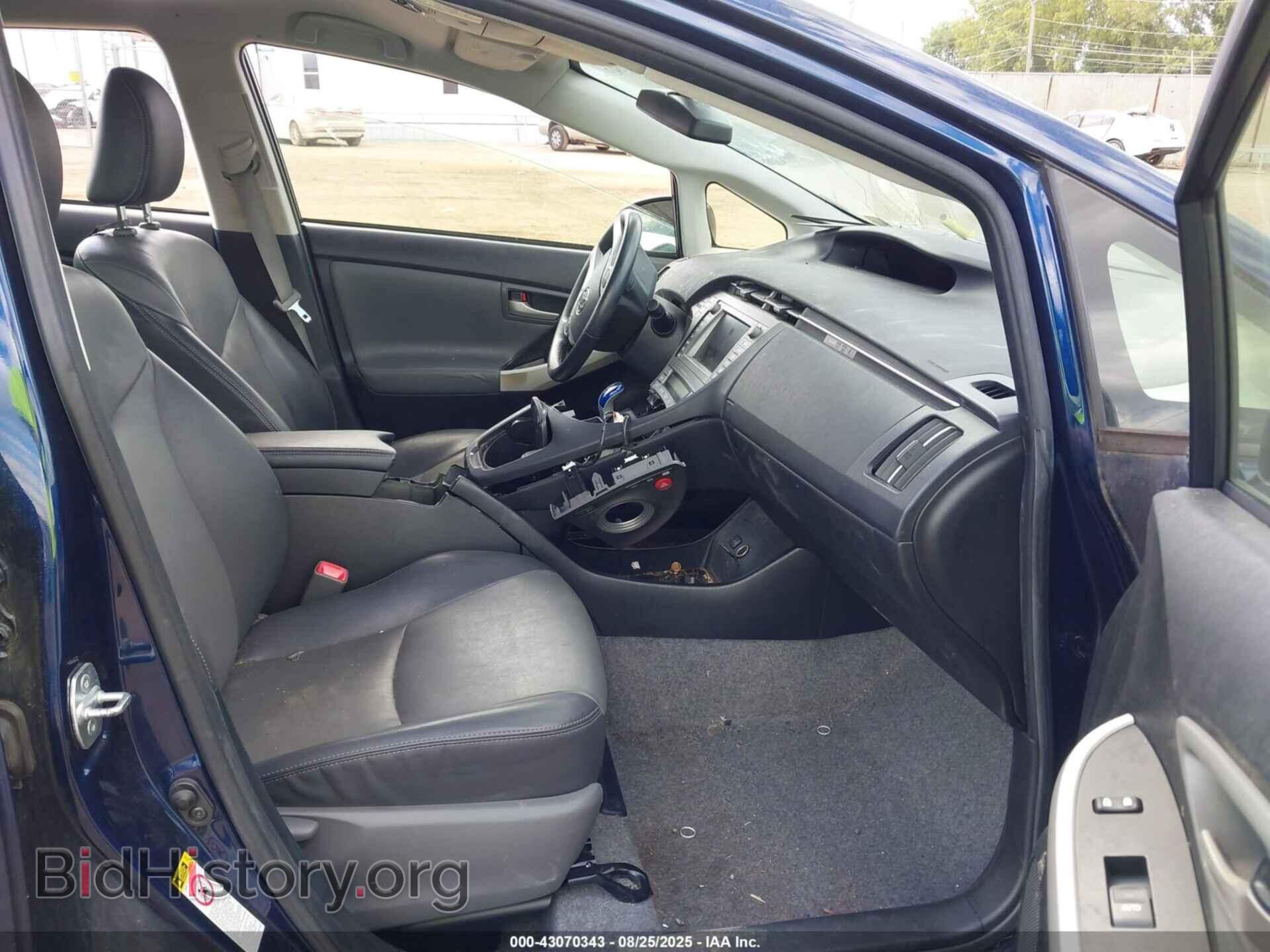 2012 TOYOTA PRIUS - VIN: JTDKN3DUXC1559949 - Фото 5