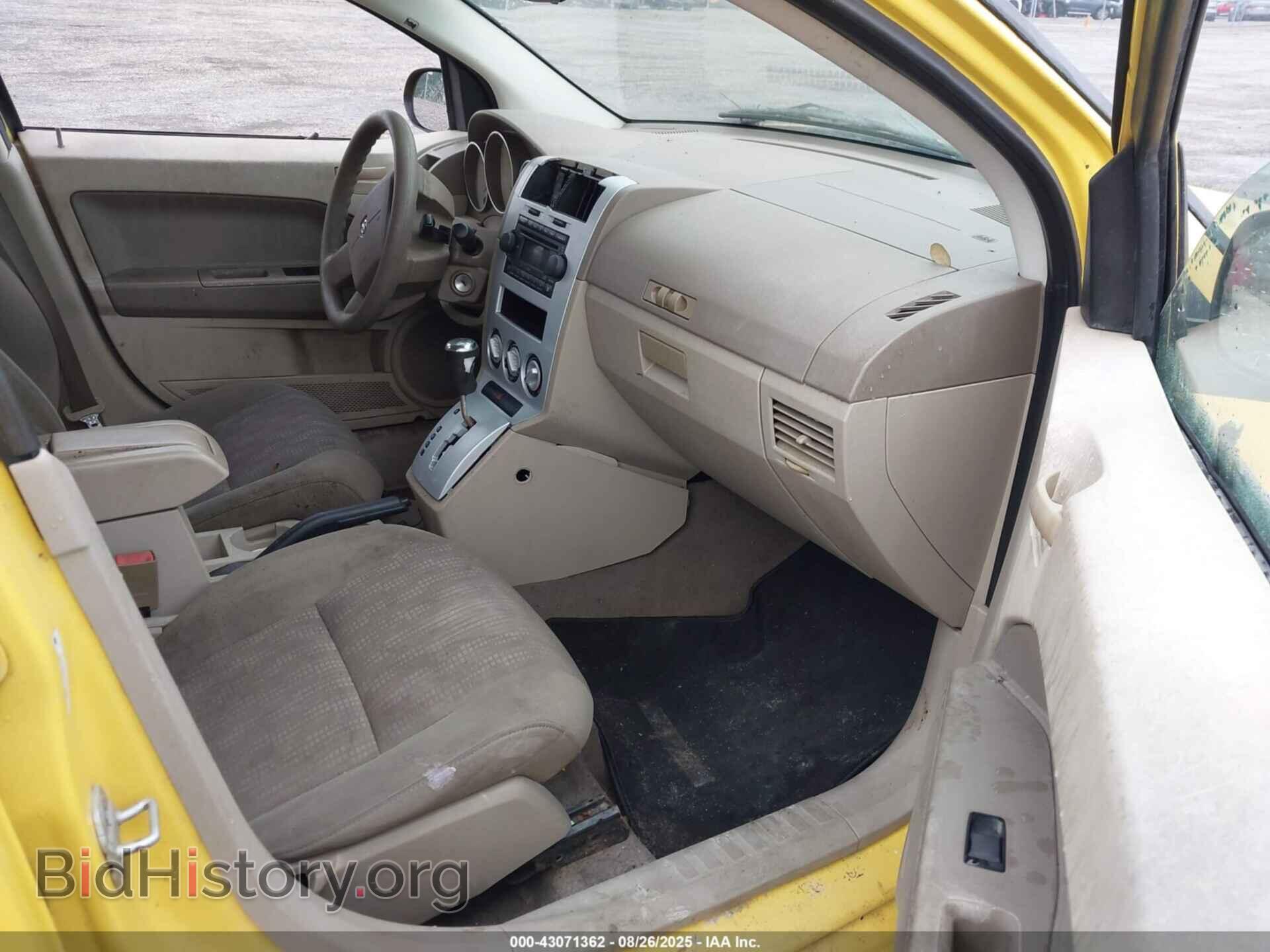 2007 DODGE CALIBER - VIN: 1B3HB48B57D577265 - Фото 5