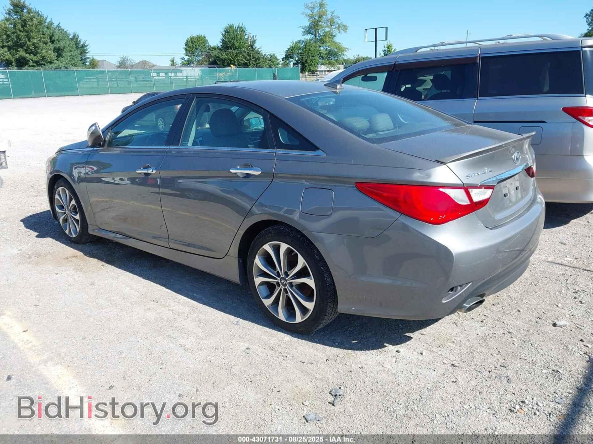 2014 HYUNDAI SONATA - VIN: 5NPEC4AC1EH816254 - Фото 3