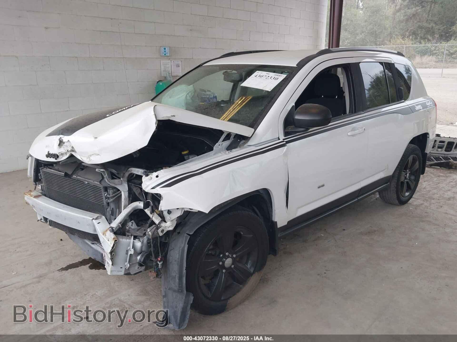 2016 JEEP COMPASS - VIN: 1C4NJDBB9GD756048 - Фото 2