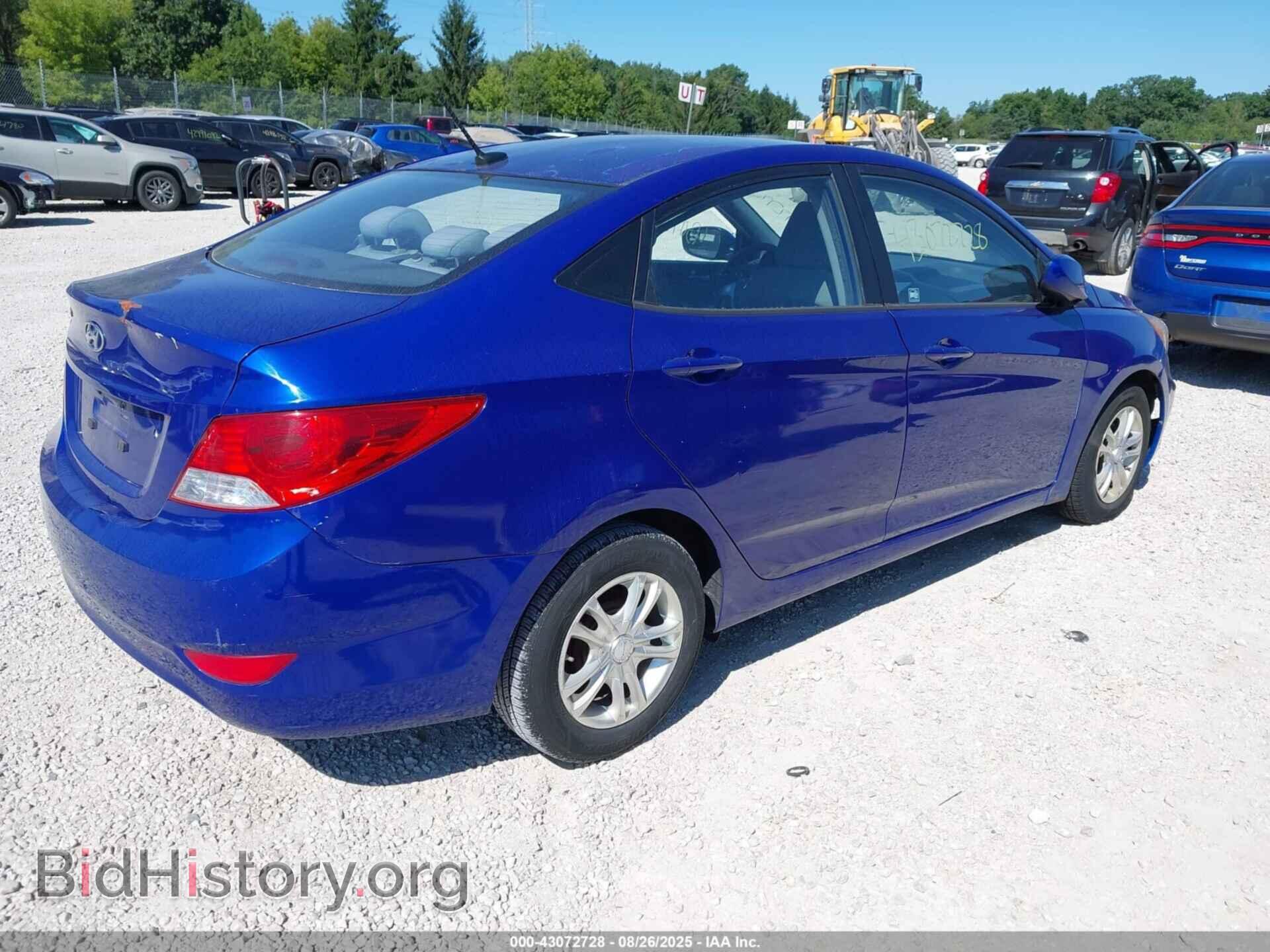 2014 HYUNDAI ACCENT - VIN: KMHCT4AE7EU662305 - Фото 4