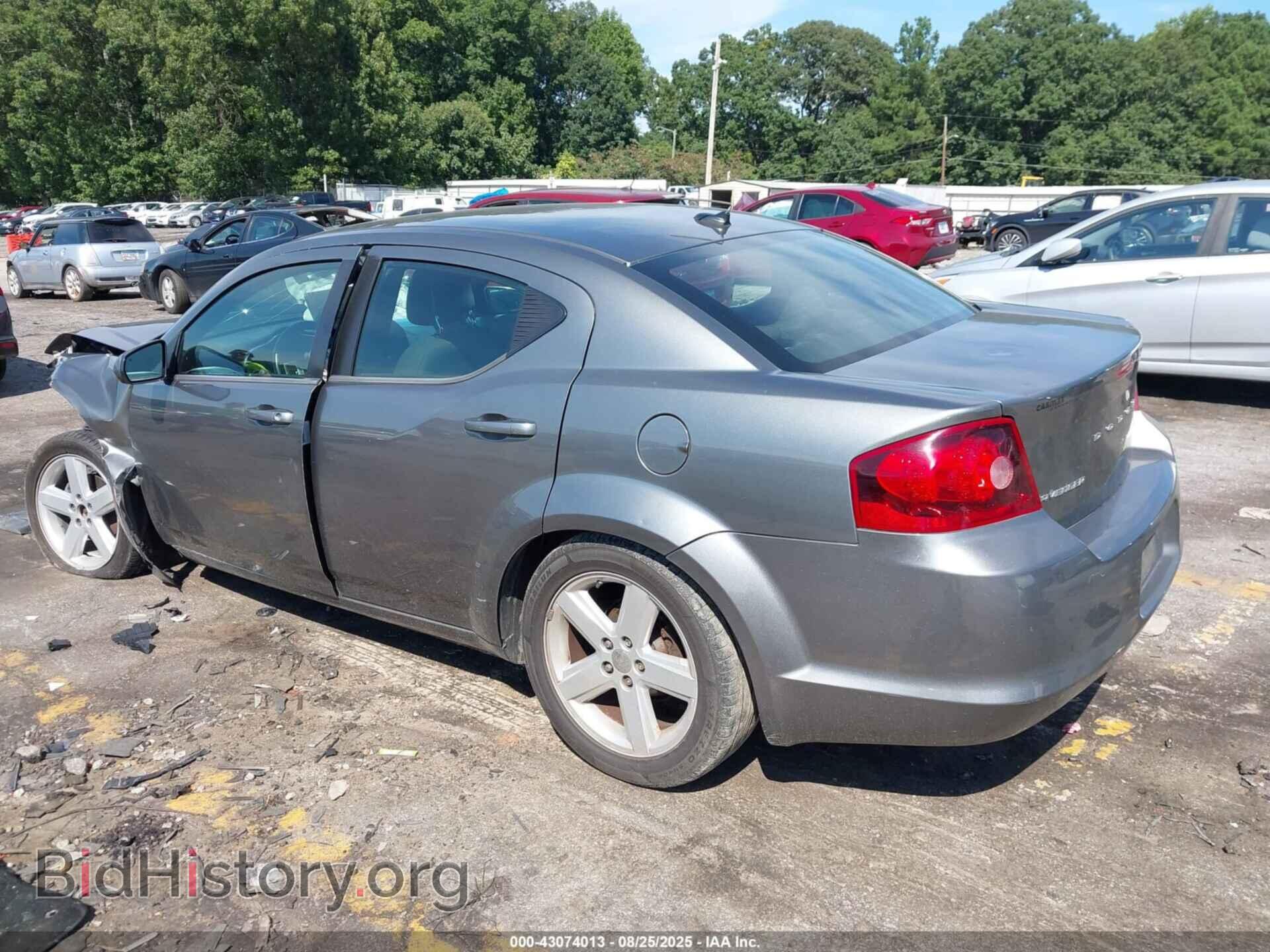 2013 DODGE AVENGER - VIN: 1C3CDZCB9DN708084 - Фото 3