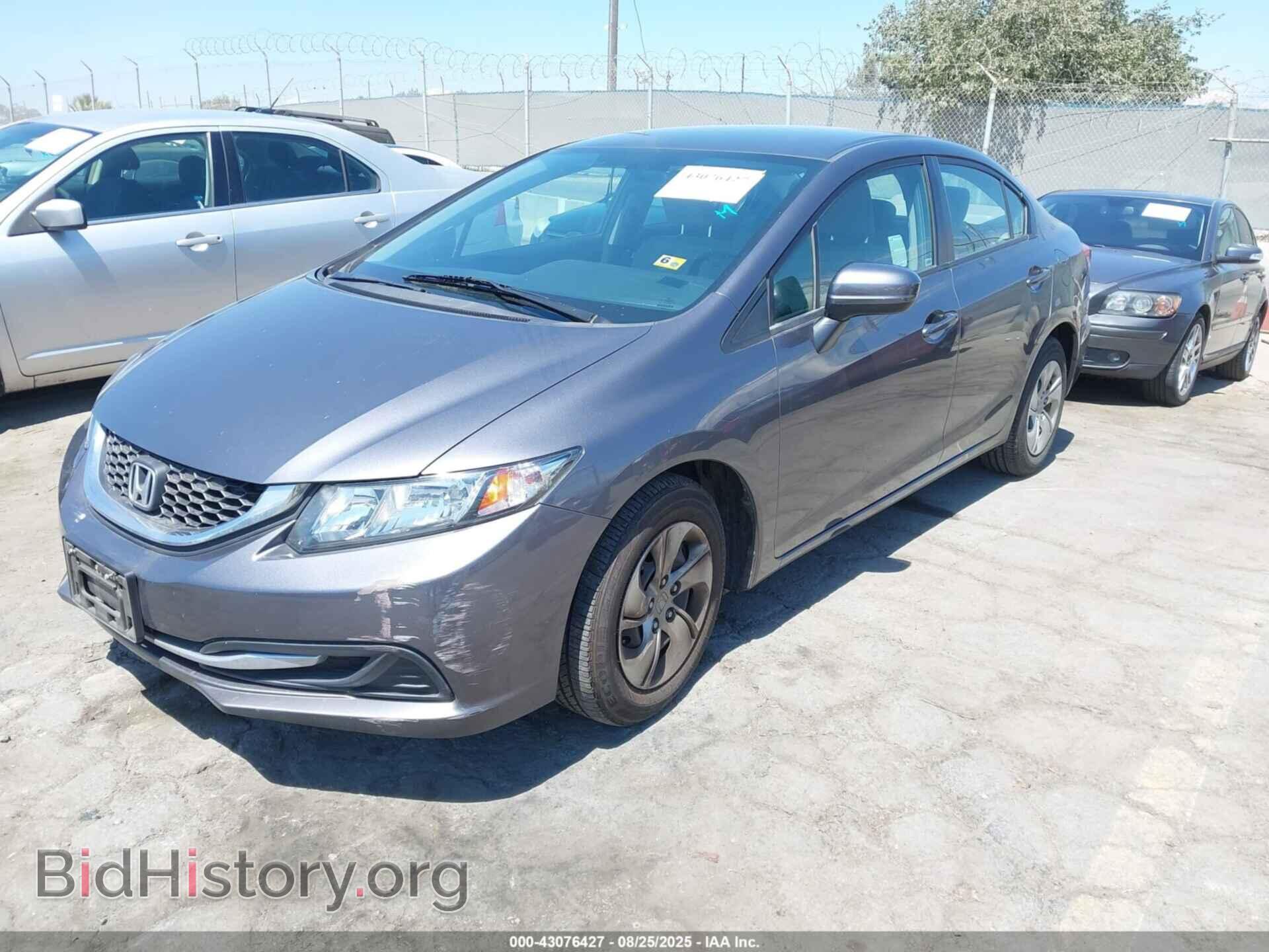 2015 HONDA CIVIC - VIN: 2HGFB2F53FH556862 - Фото 2
